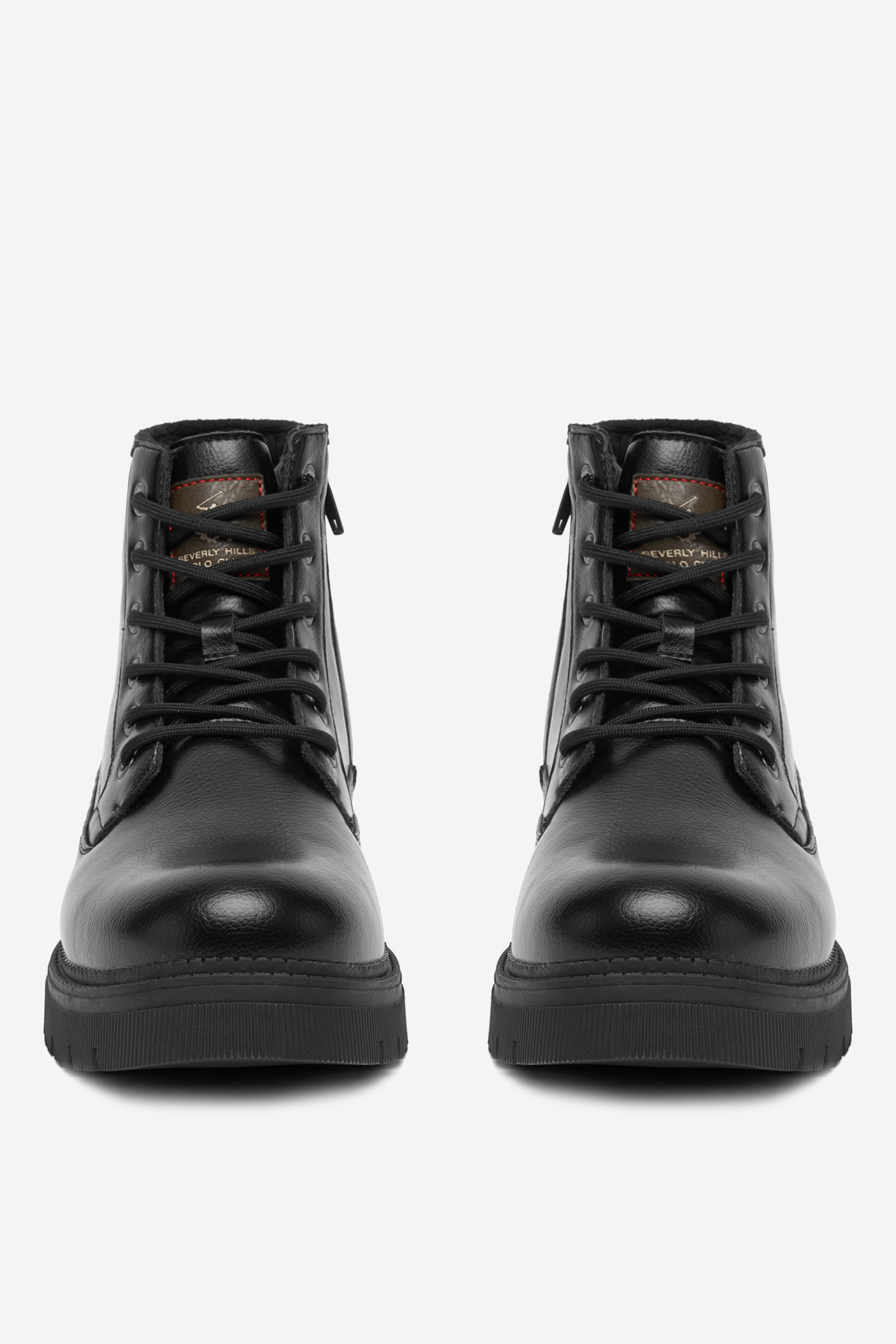 Šnurovacie topánky Čierna