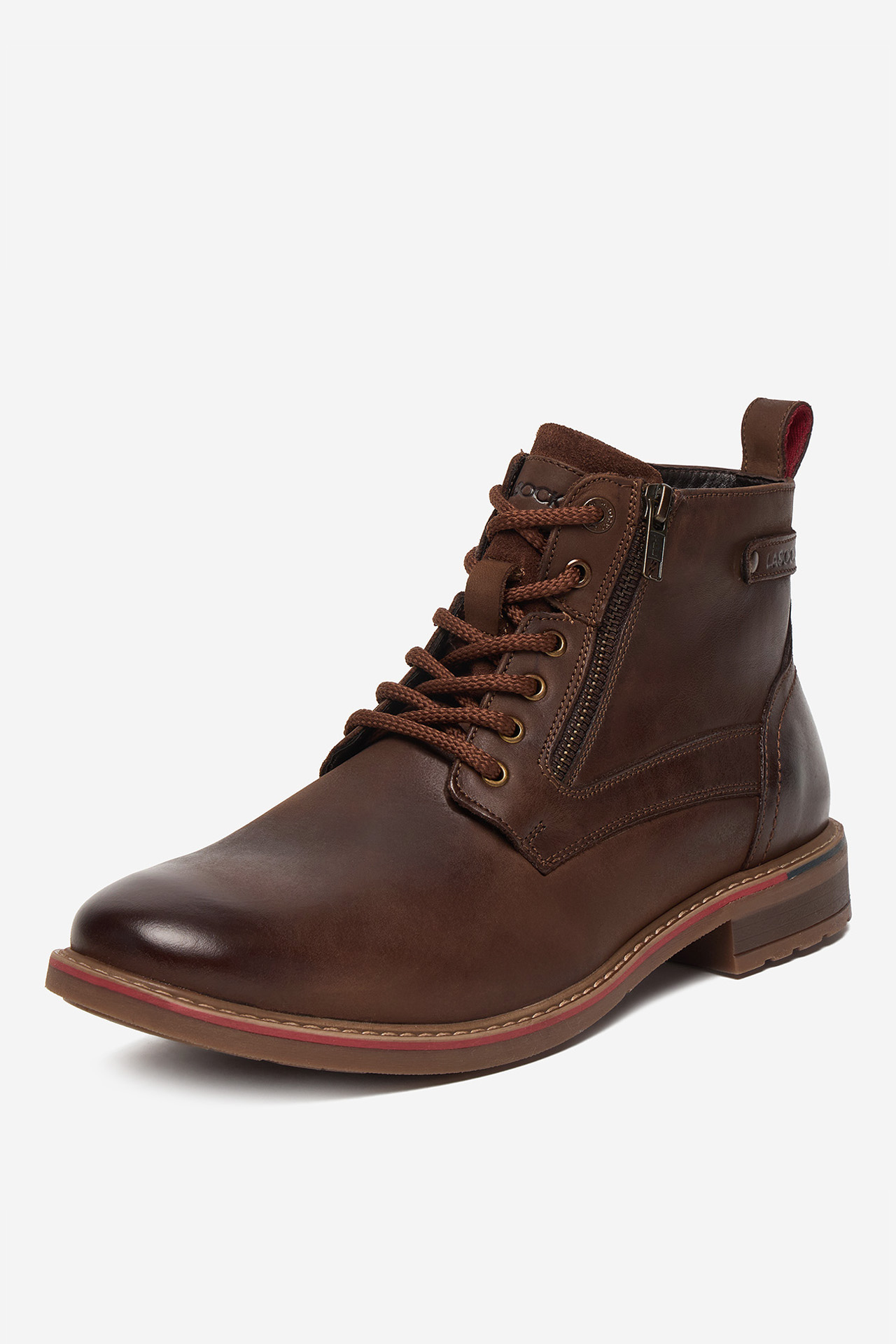 Kotníková obuv Hnědá