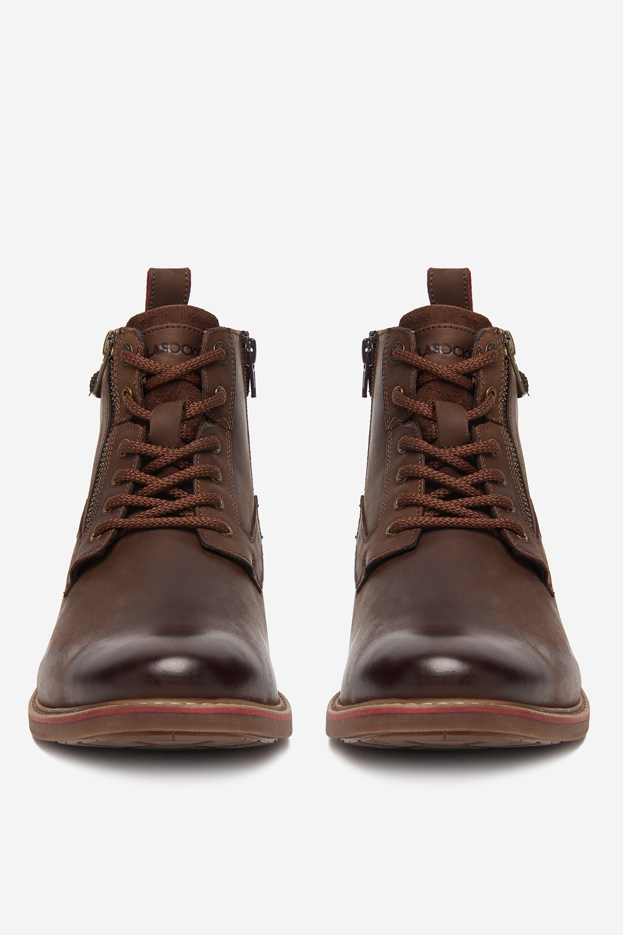 Kotníková obuv Hnědá