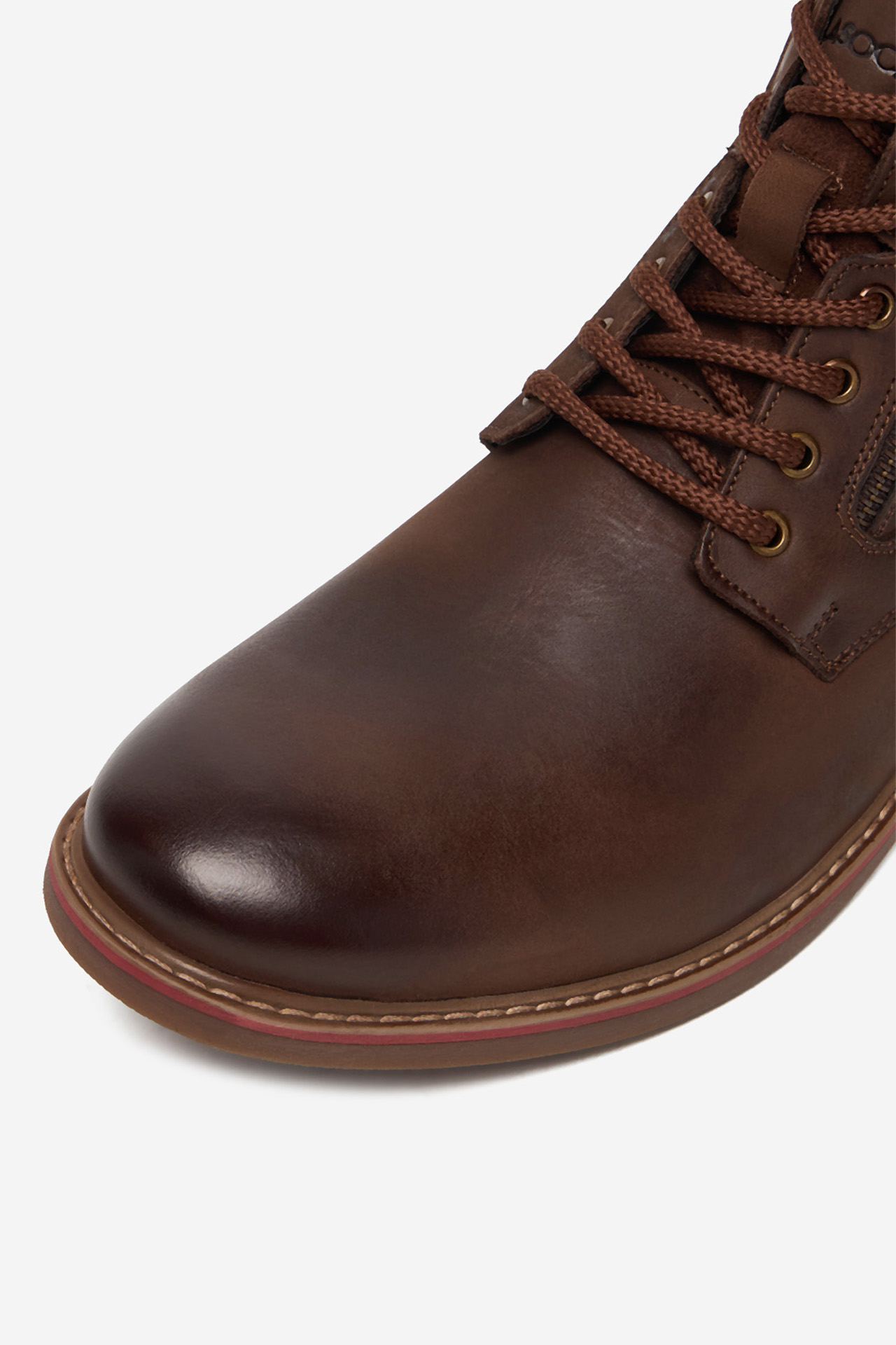 Kotníková obuv Hnědá