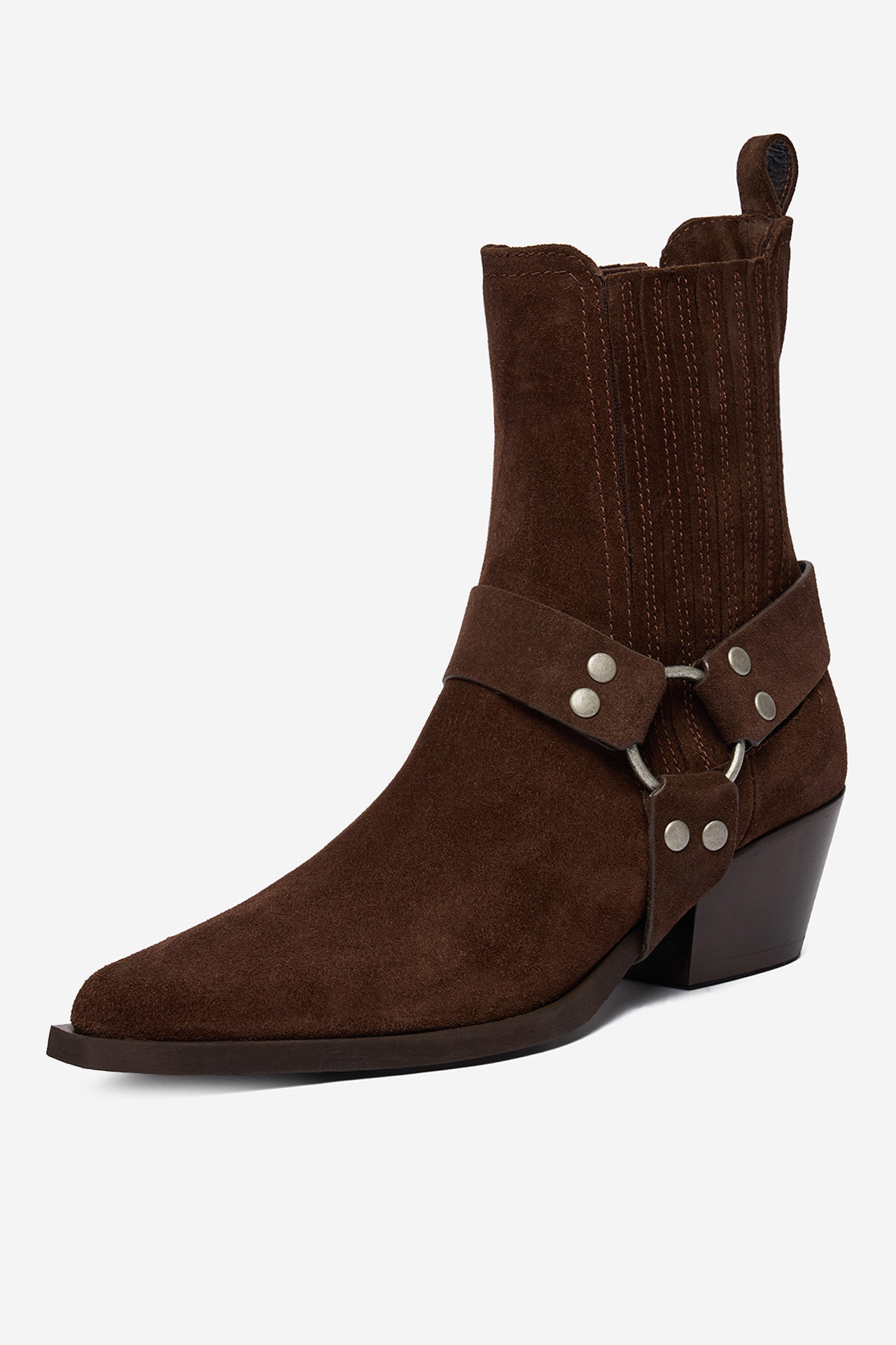 Kavbojski škornji Čokoladno rjava