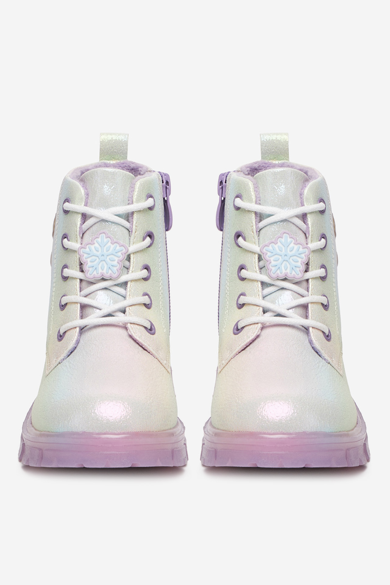 Kotníková obuv Světle fialová