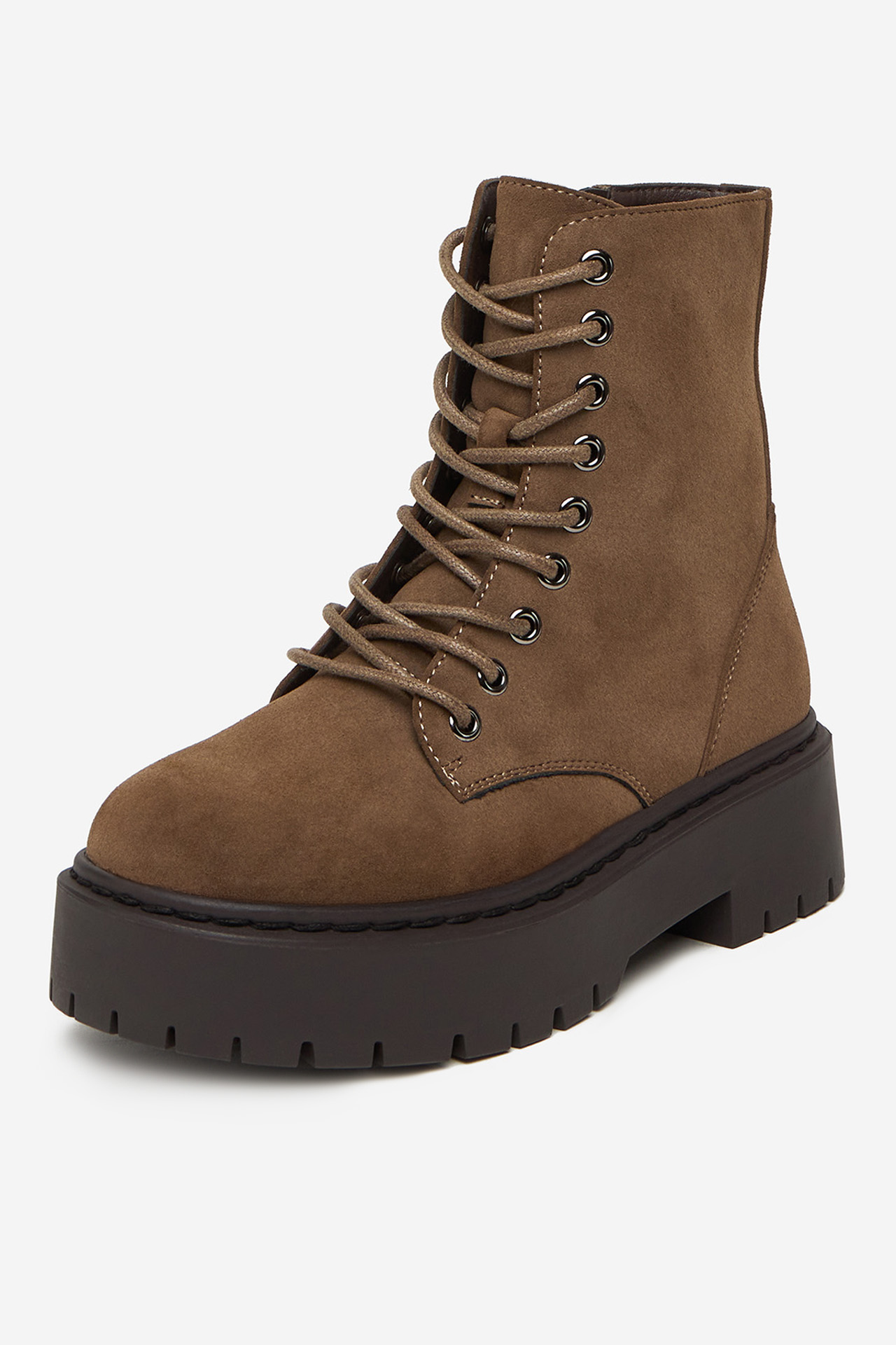 Kotníková obuv Hnědá