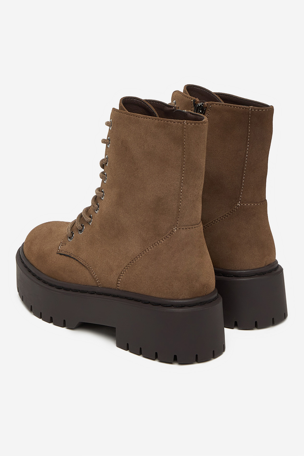 Kotníková obuv Hnědá