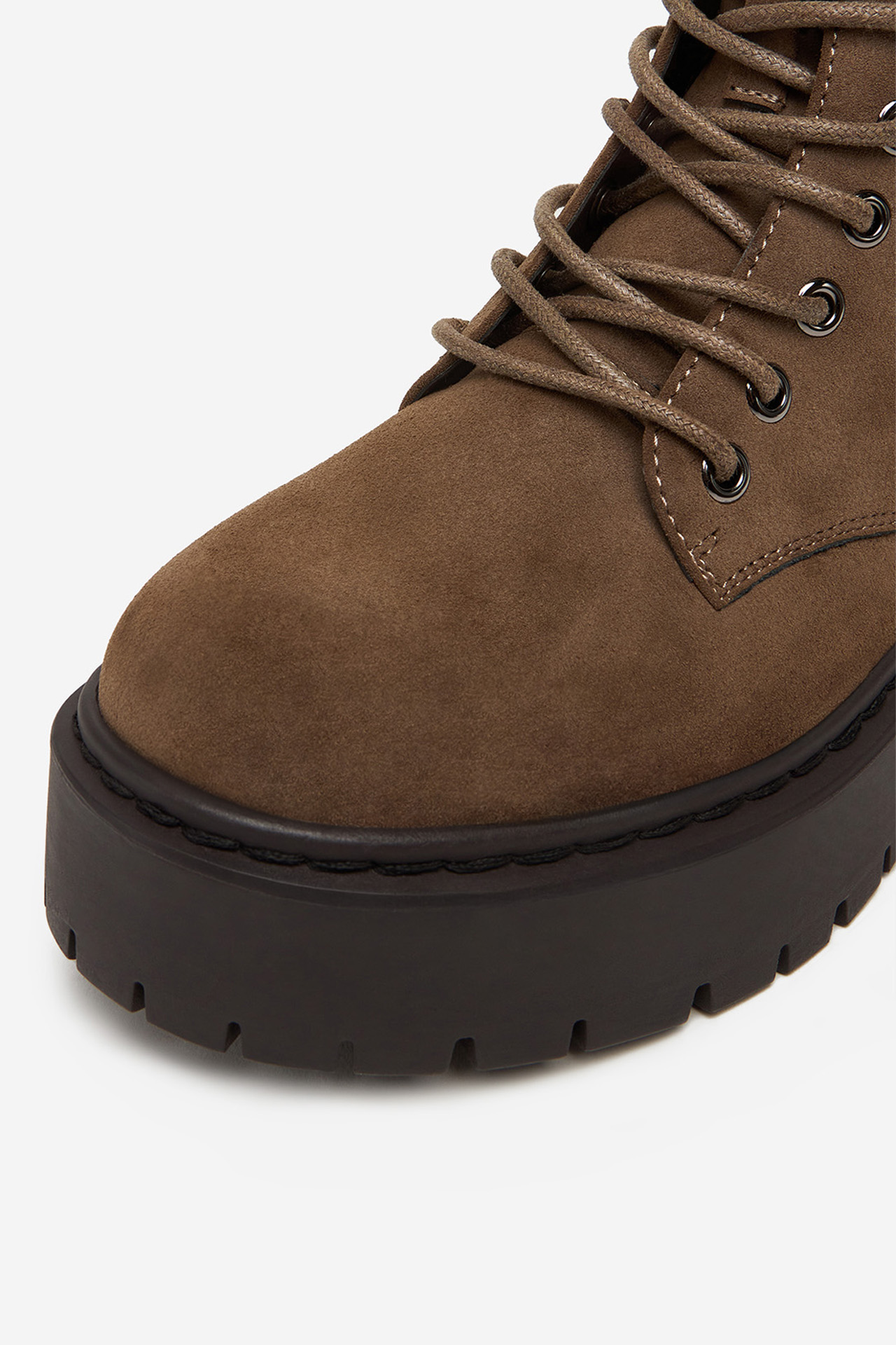 Kotníková obuv Hnědá