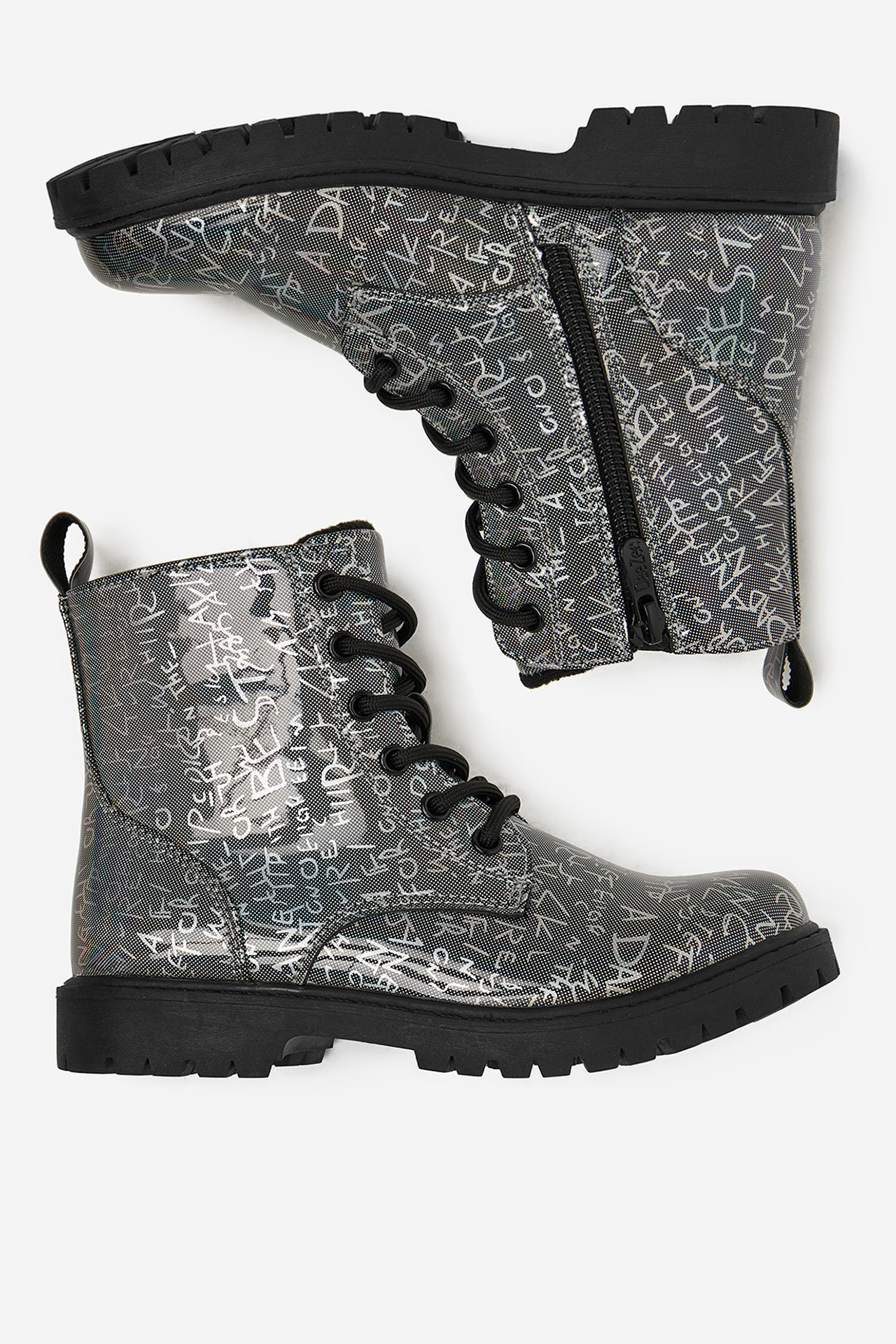 Kotníková obuv Šedá