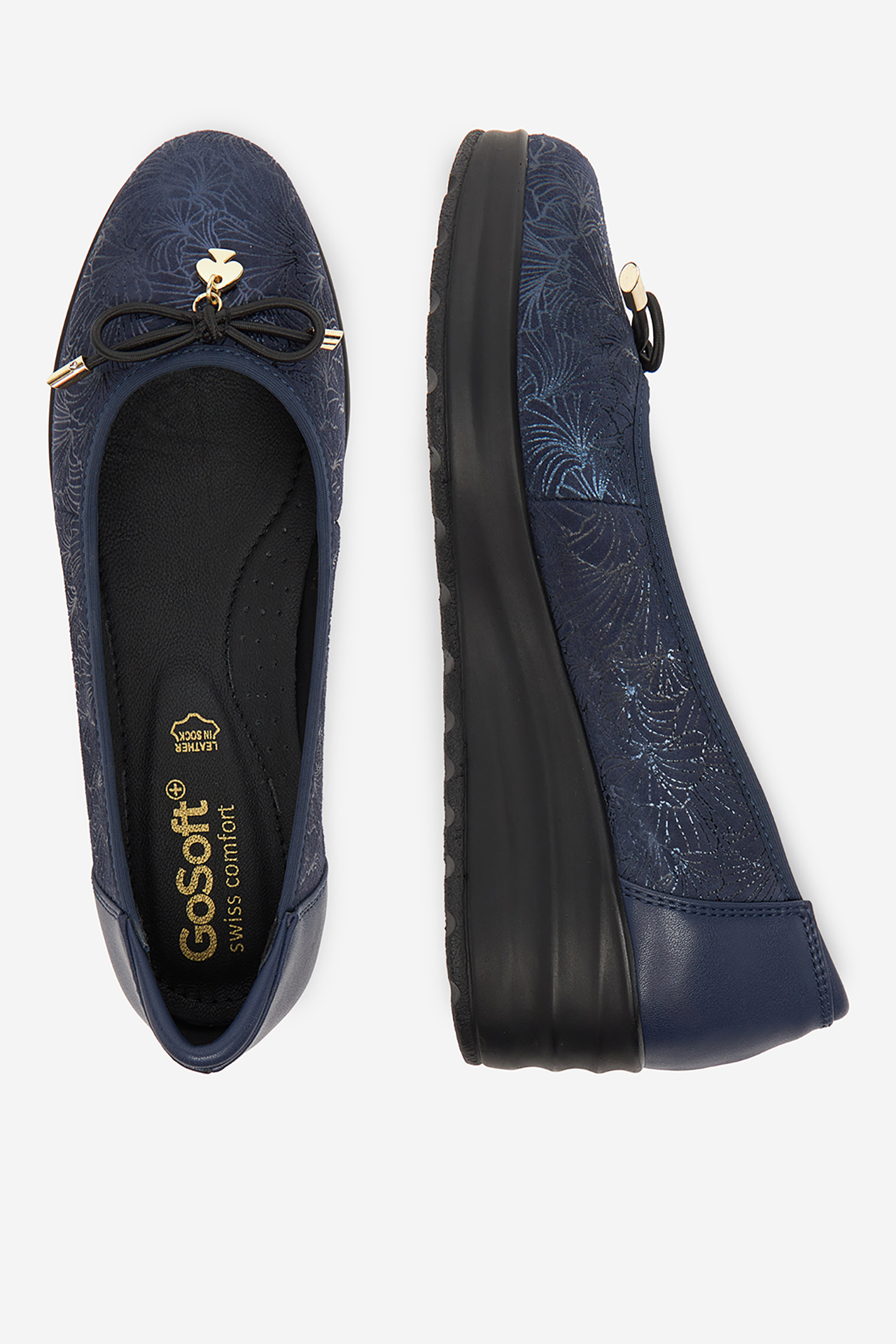 Baleríny Tmavomodrá