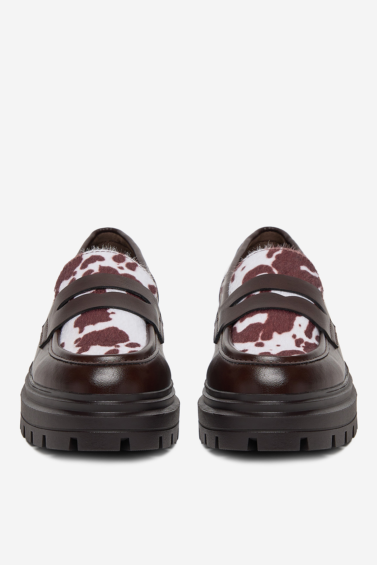 Loafersy Tmavě hnědá