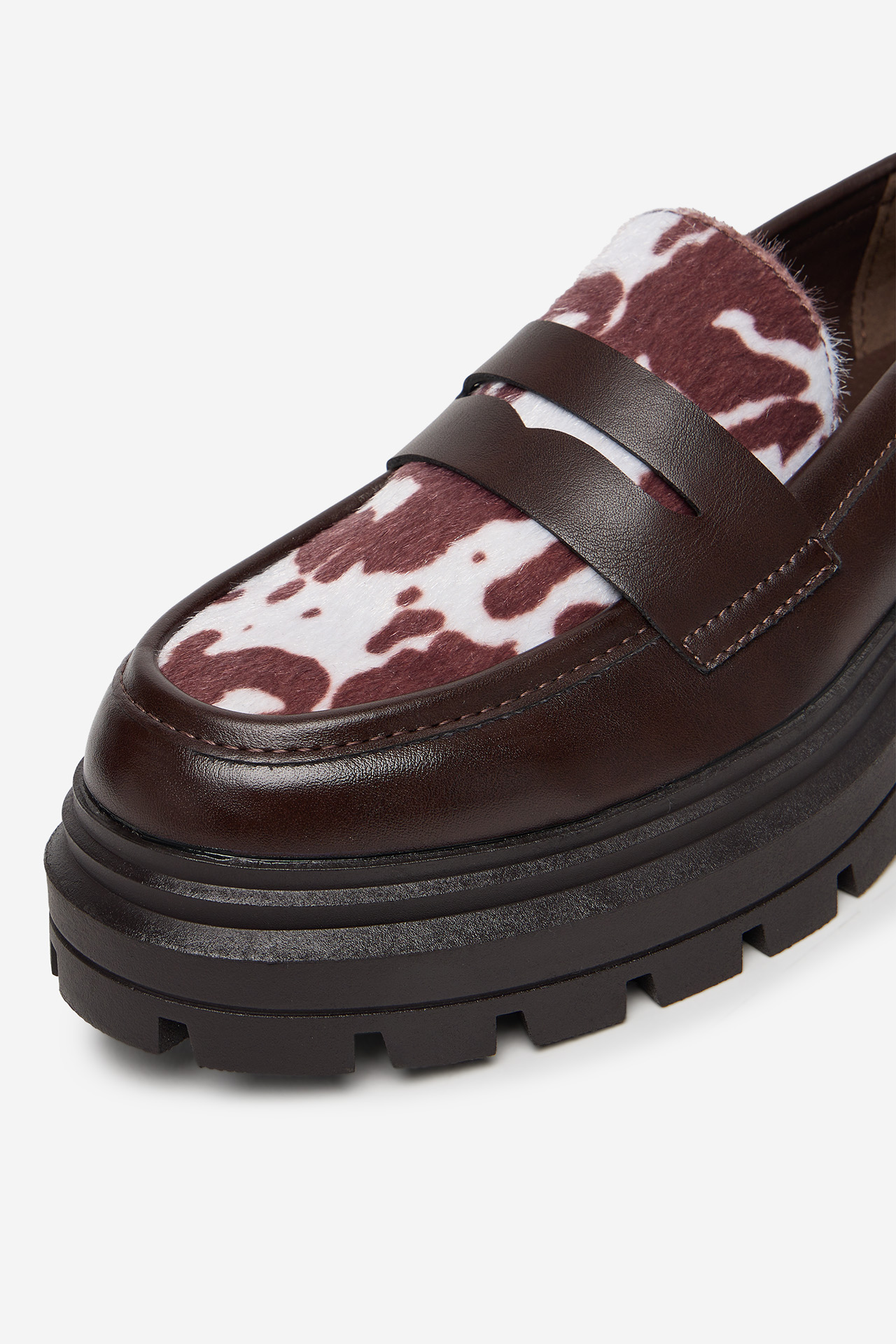 Loafersy Tmavě hnědá