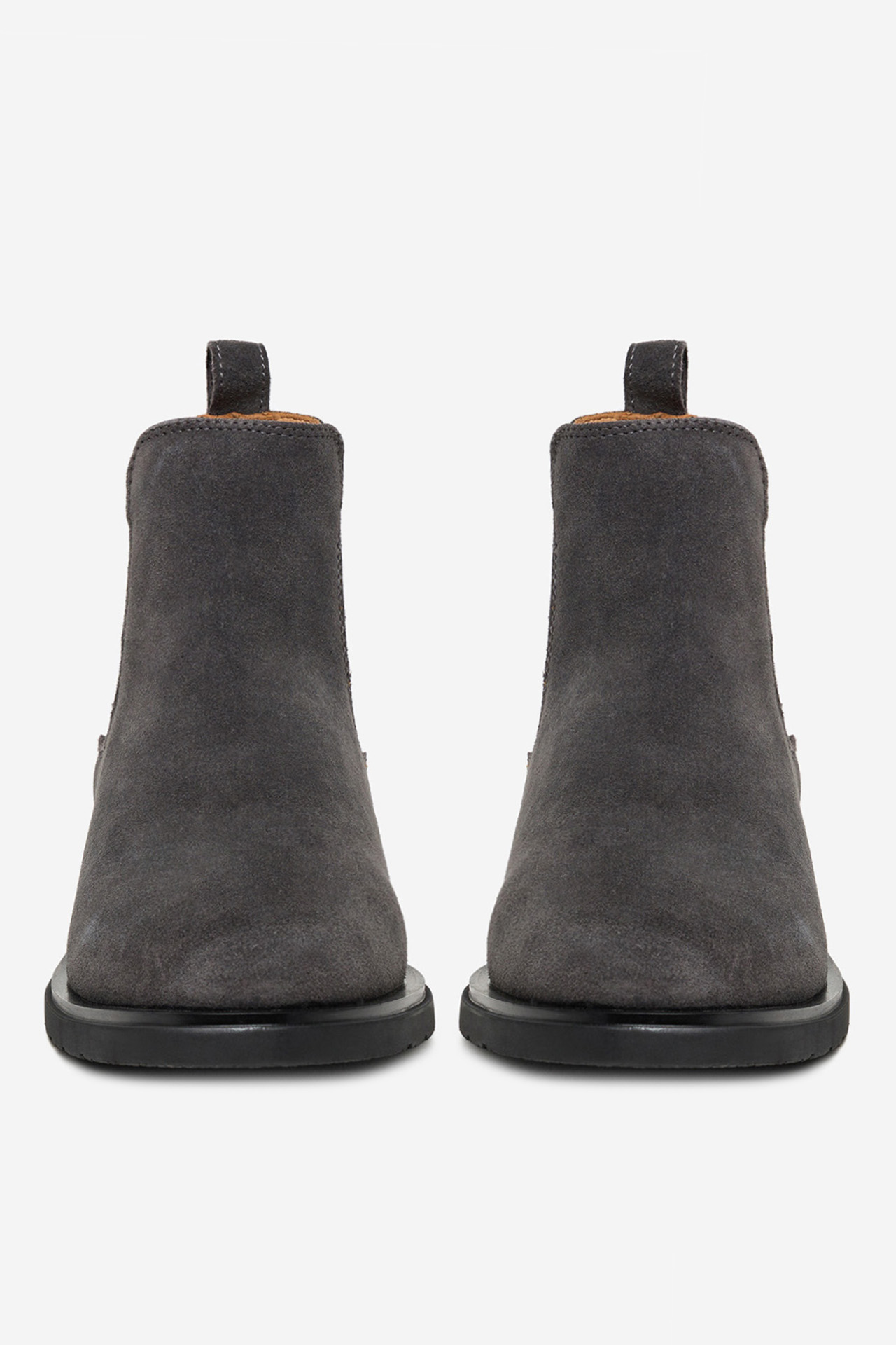 Kotníková obuv s elastickým prvkem Tmavě šedá