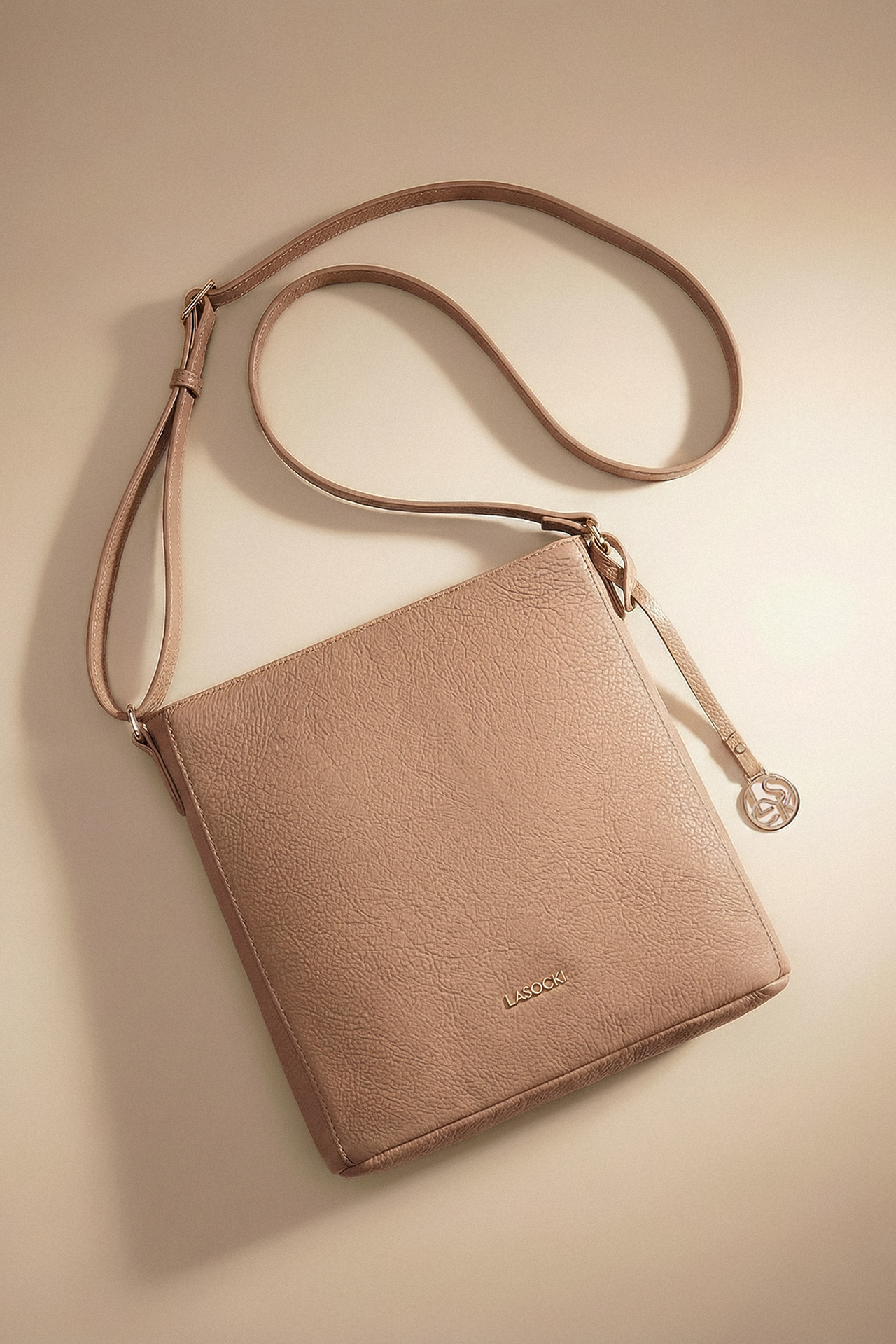 Kabelka Tmavě béžová