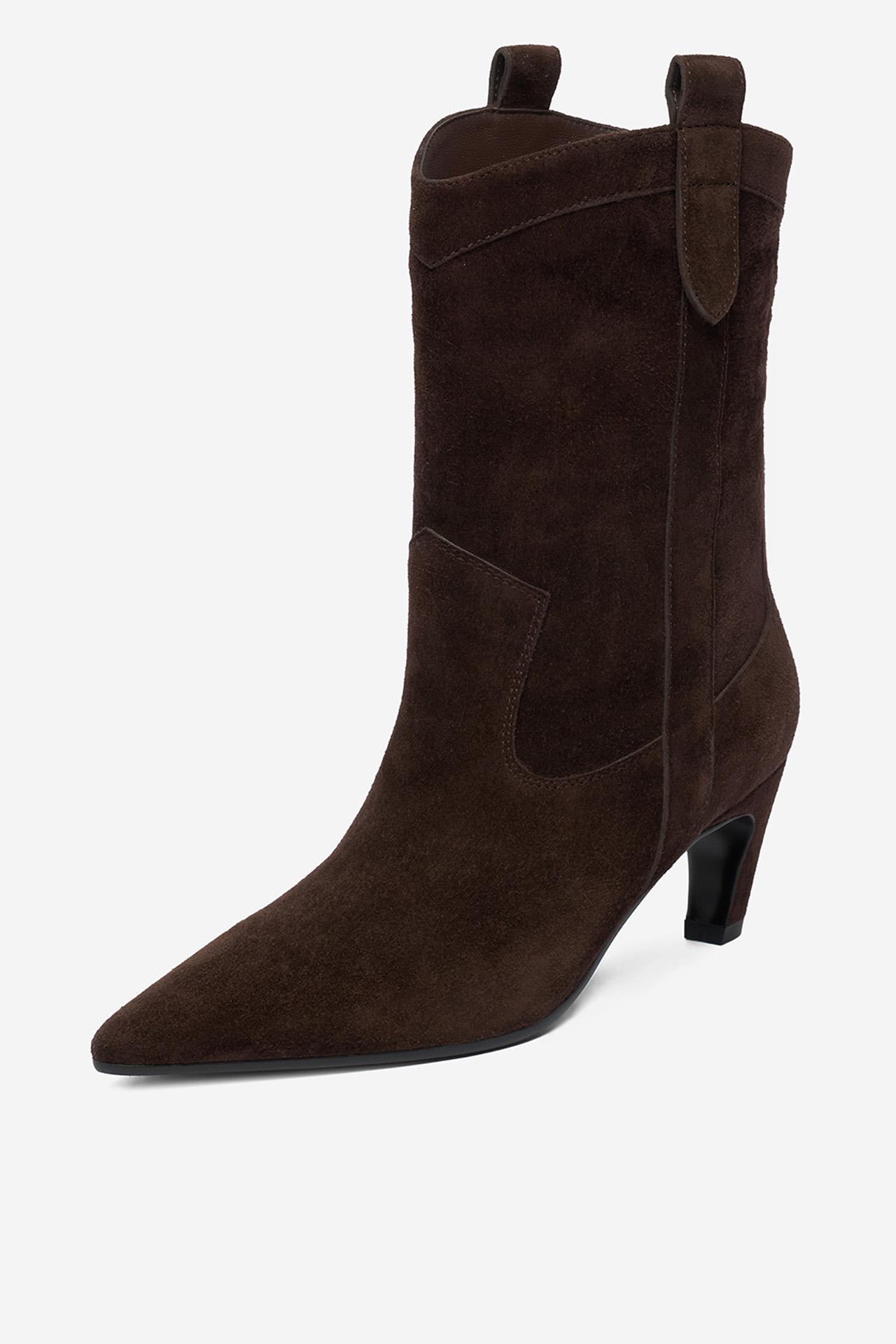 Škornji Čokoladno rjava