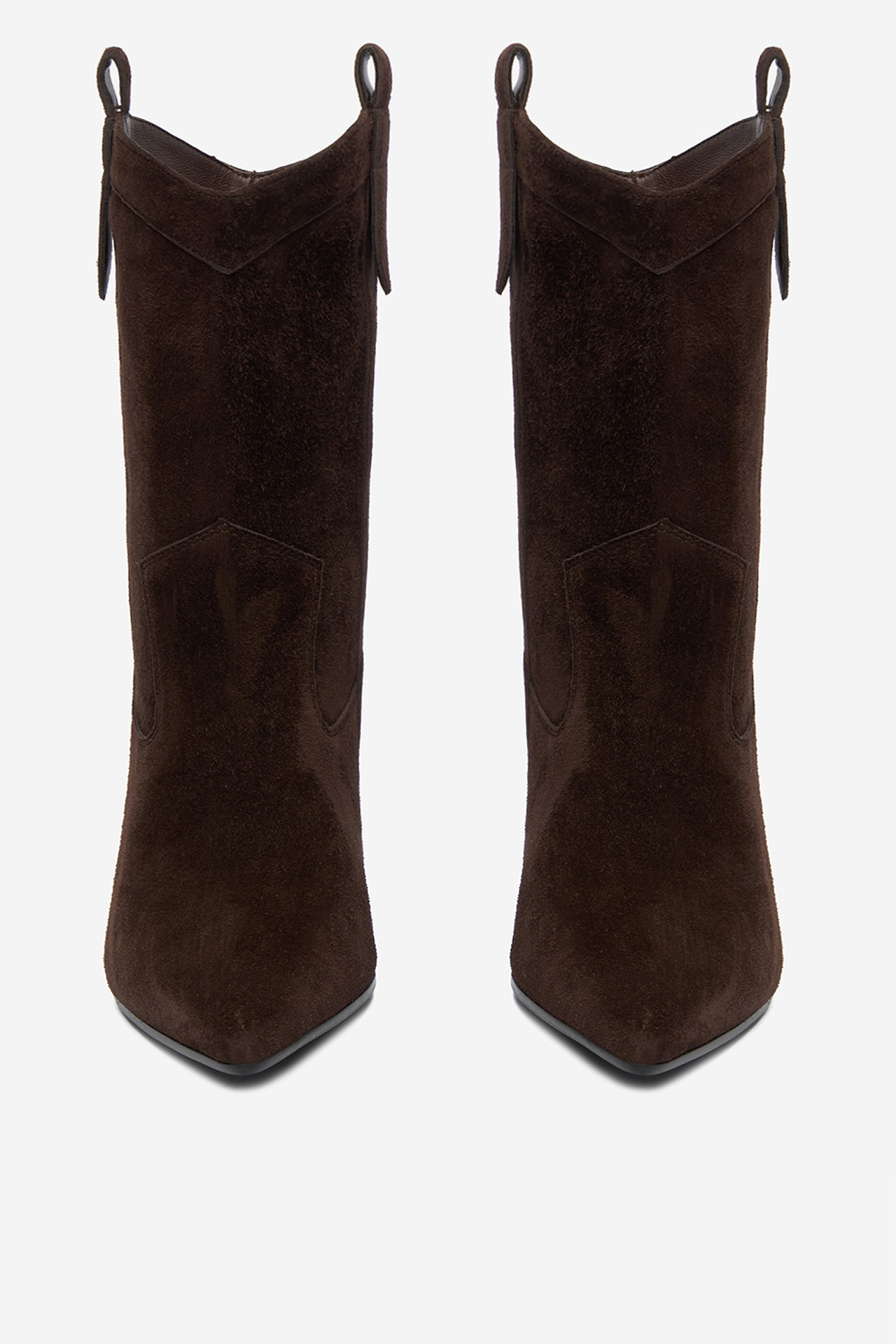 Škornji Čokoladno rjava