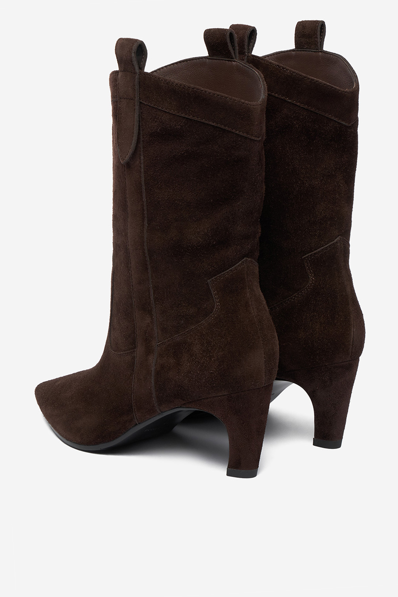 Škornji Čokoladno rjava