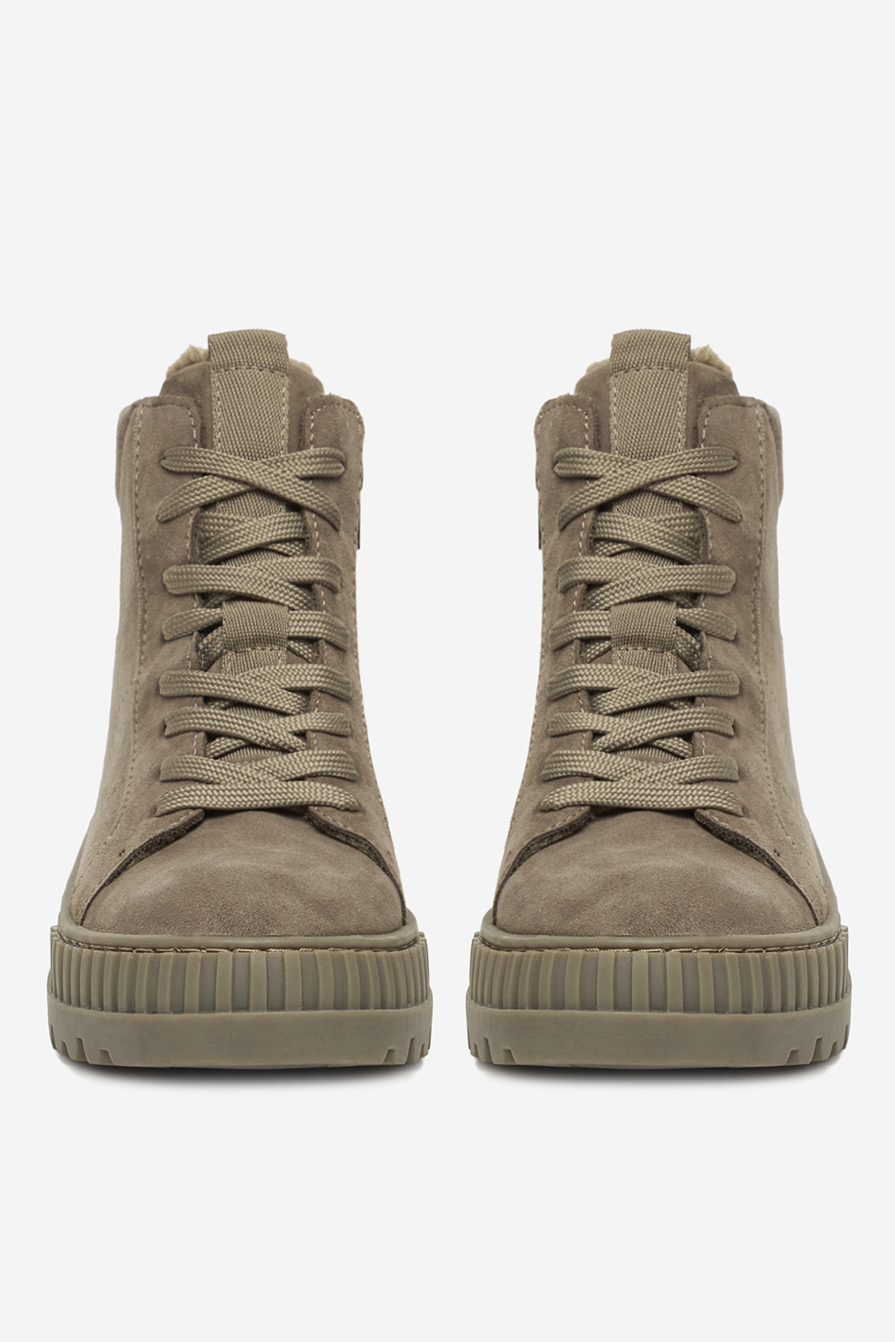 Kotníková obuv Hnědá