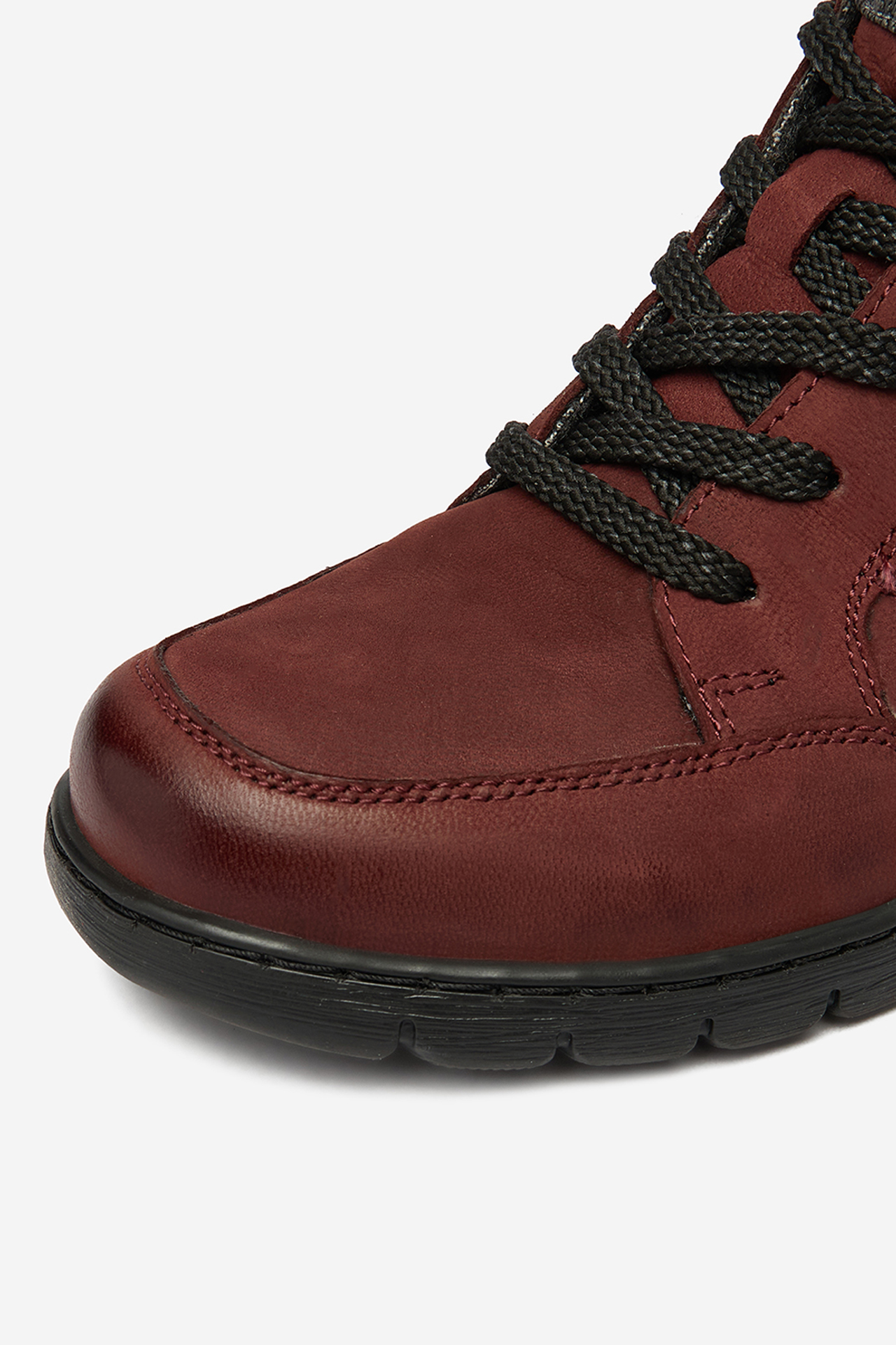 Kotníková obuv Vínový