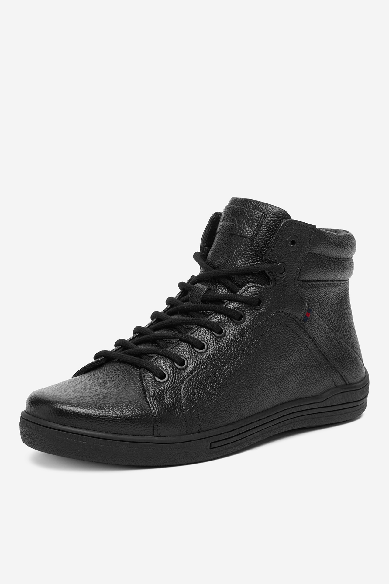 Šnurovacie topánky Čierna