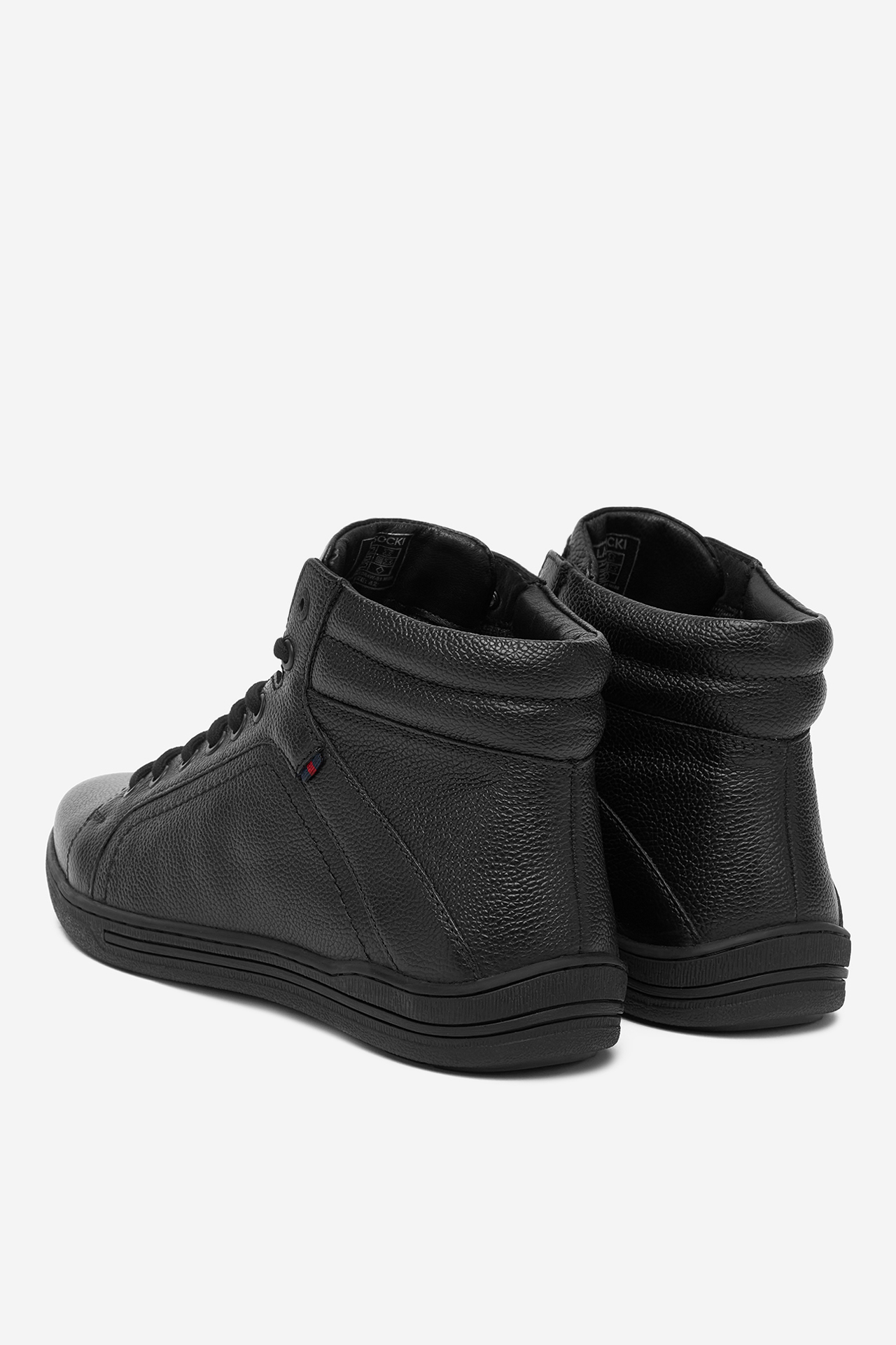 Šnurovacie topánky Čierna