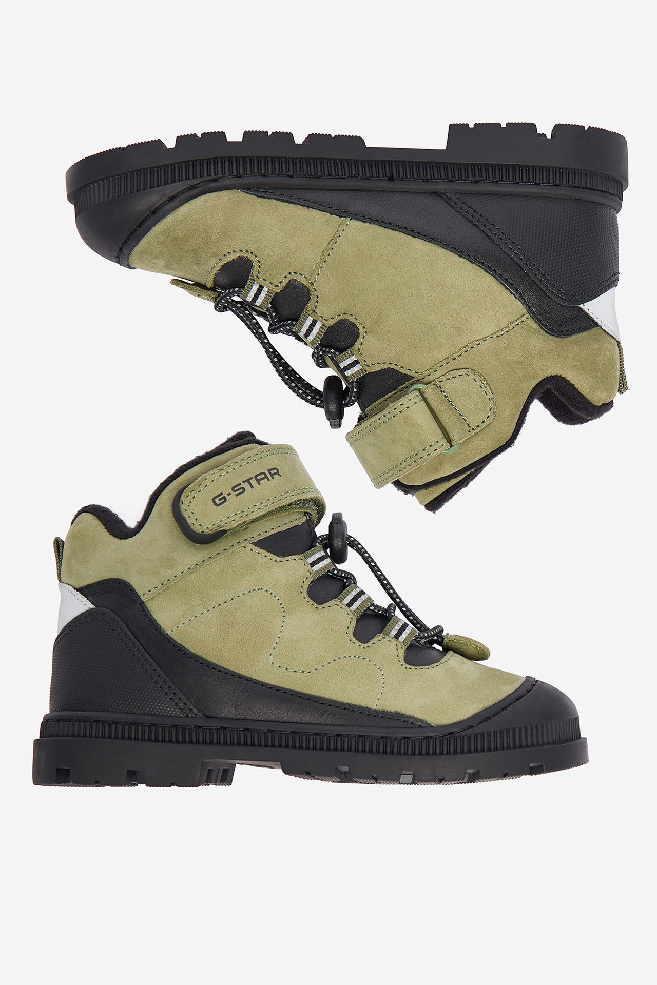 Kotníková obuv Zelená