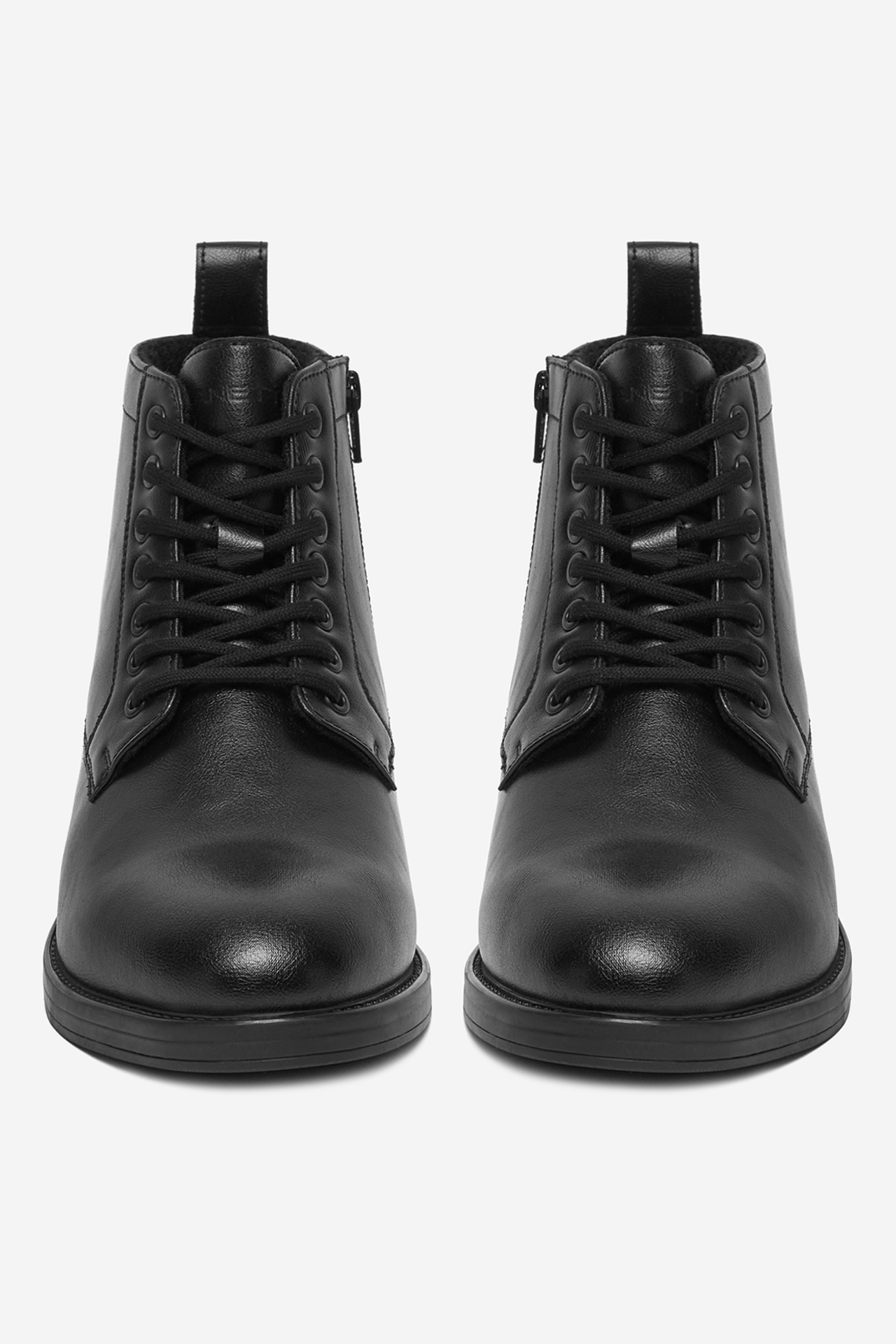 Gležnjarji z vezalkami Črna