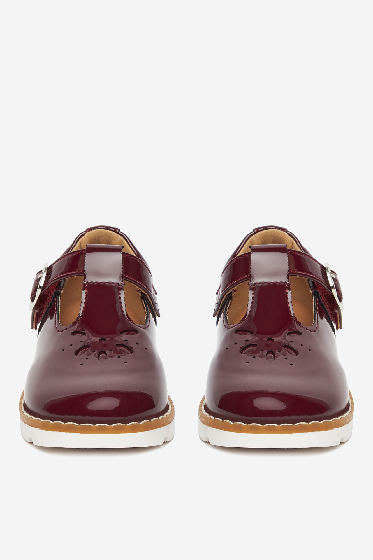 Nizki čevlji Bordo rdeča