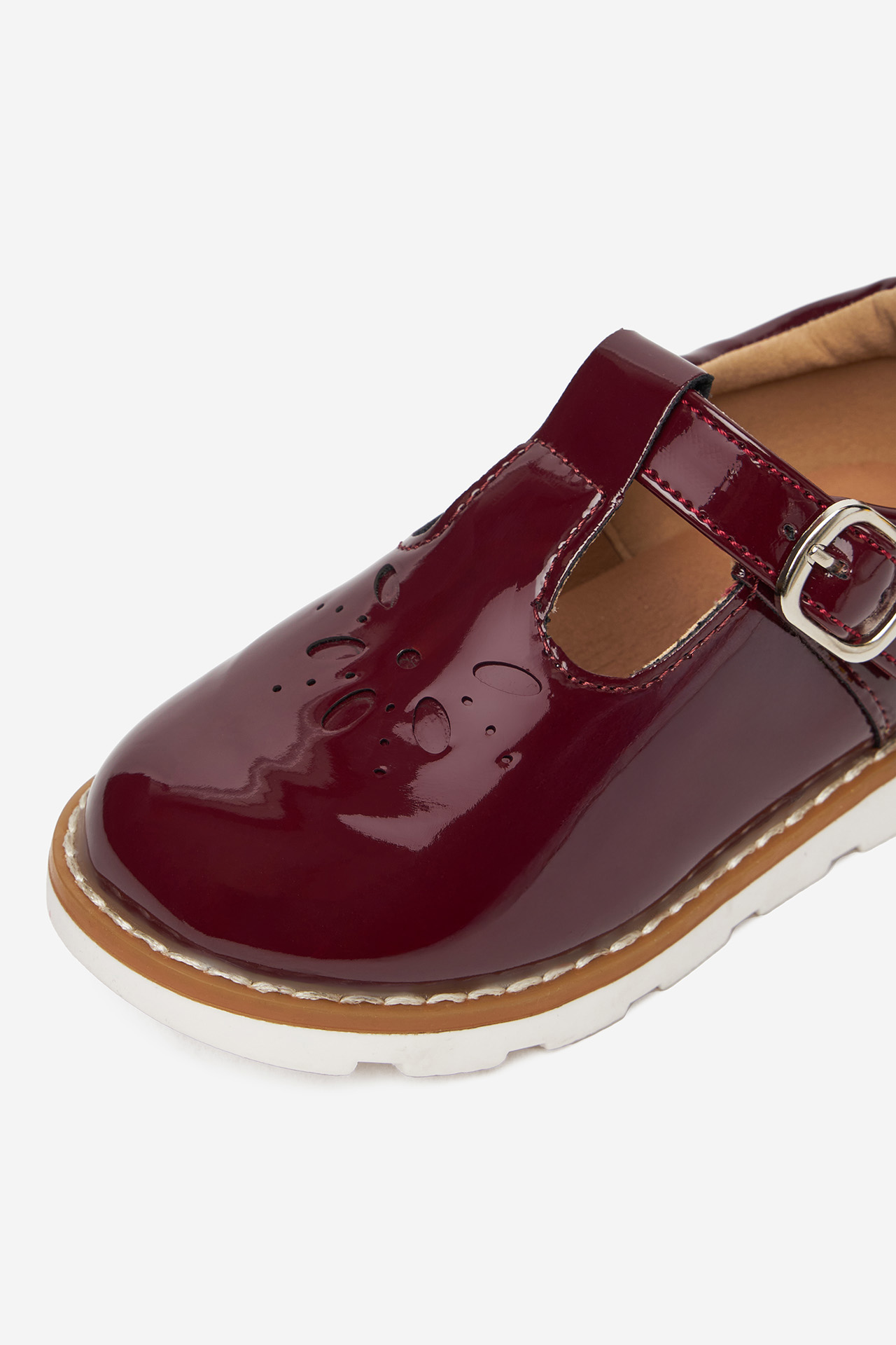 Nizki čevlji Bordo rdeča