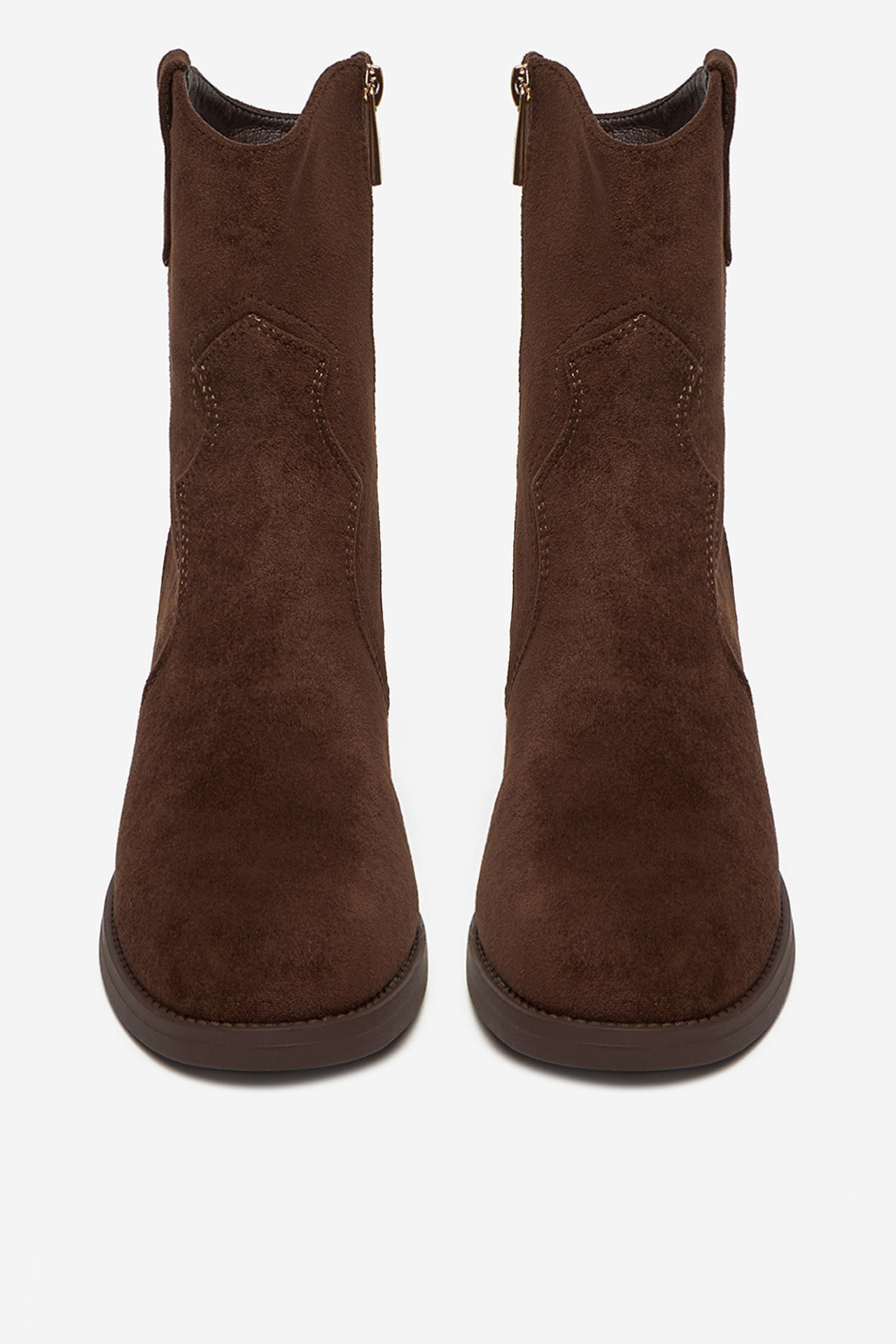 Členková obuv Tmavo hnedá