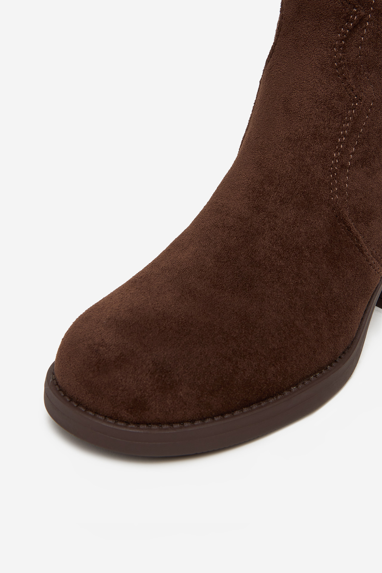 Členková obuv Tmavo hnedá