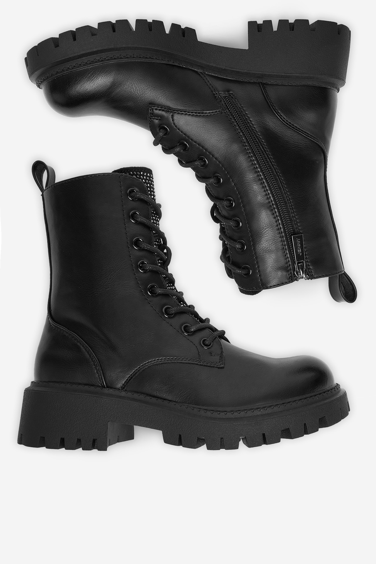 Kotníková obuv Černá