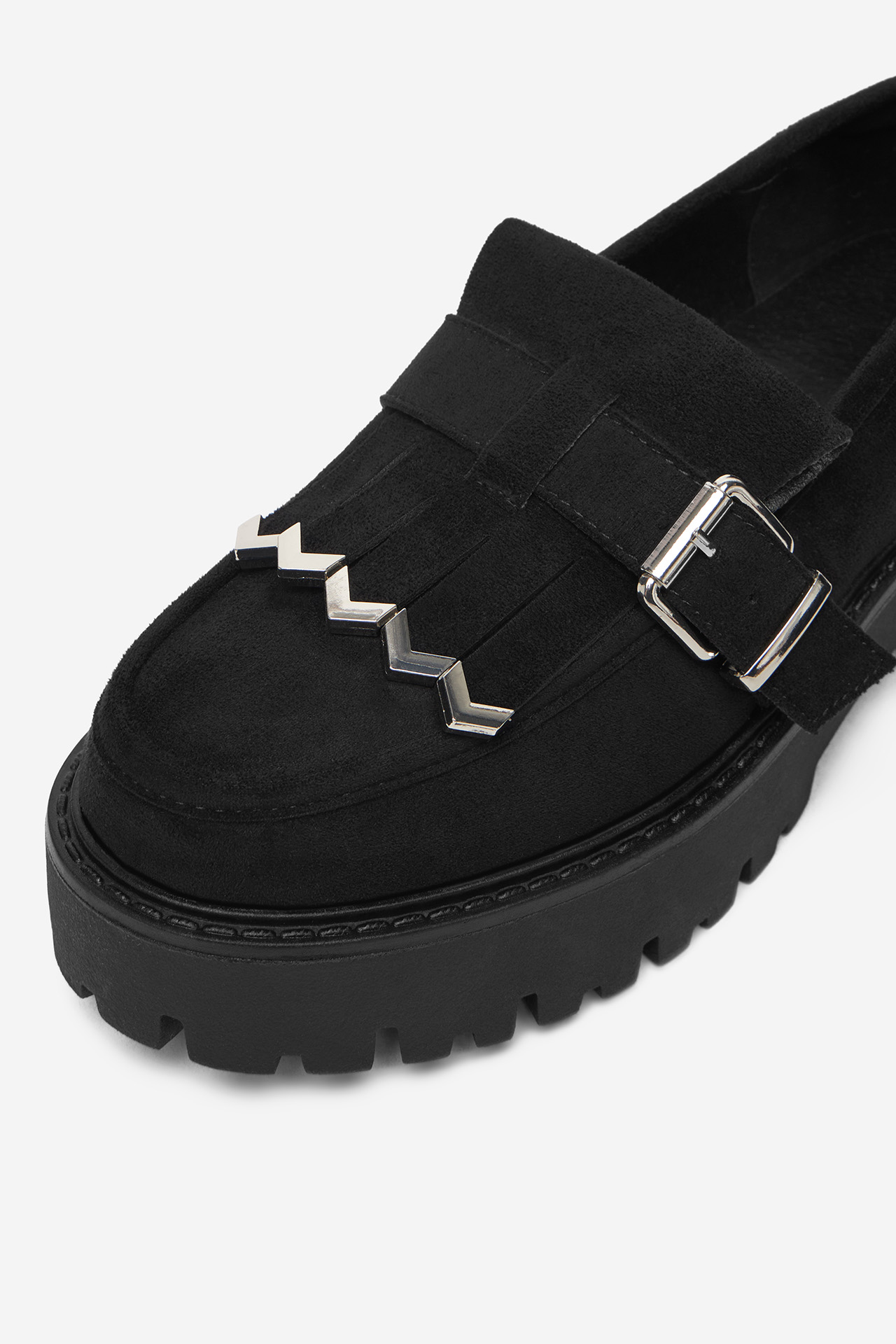 Čevlji brez vezalk Črna