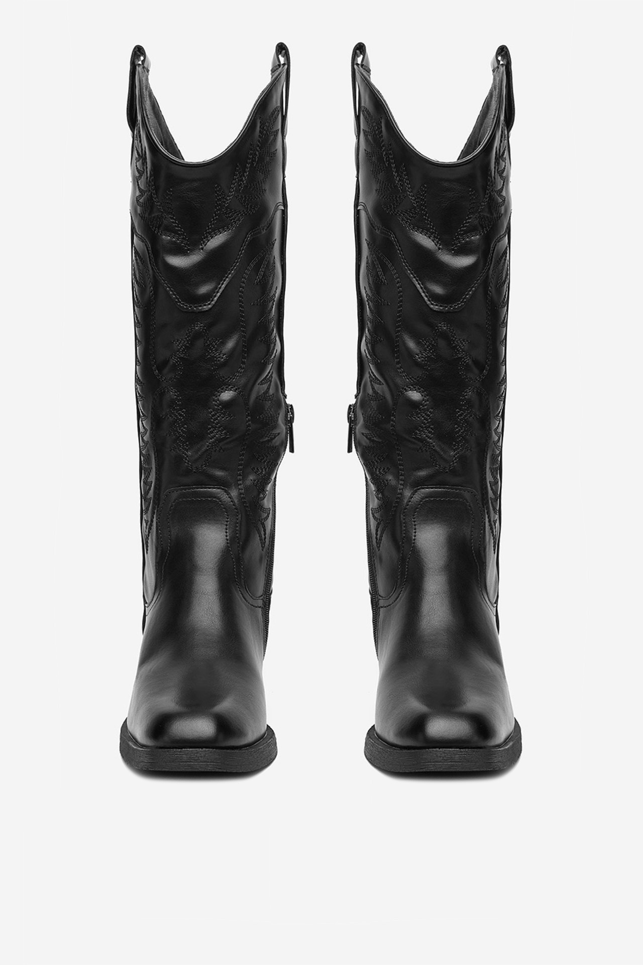 Kovbojská obuv Černá