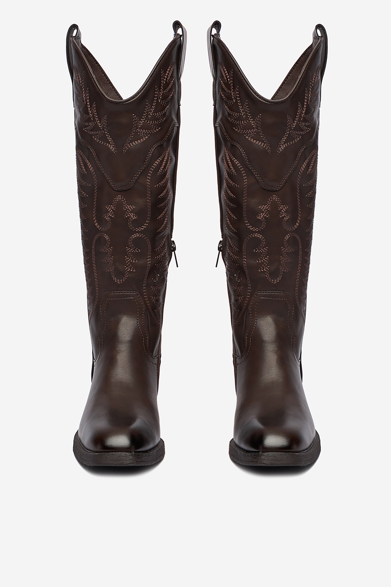 Kovbojská obuv Tmavě hnědá