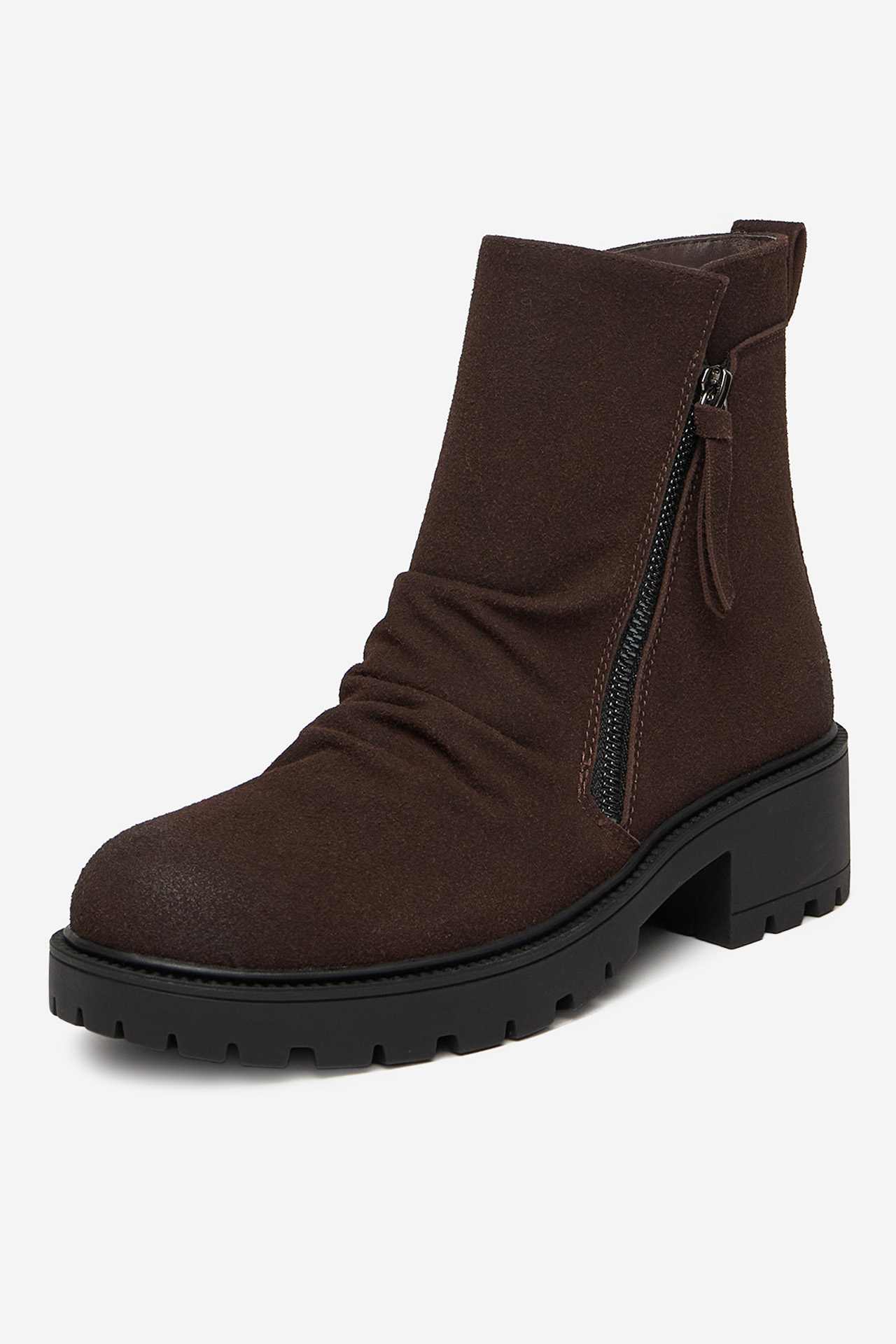 Škornji Čokoladno rjava