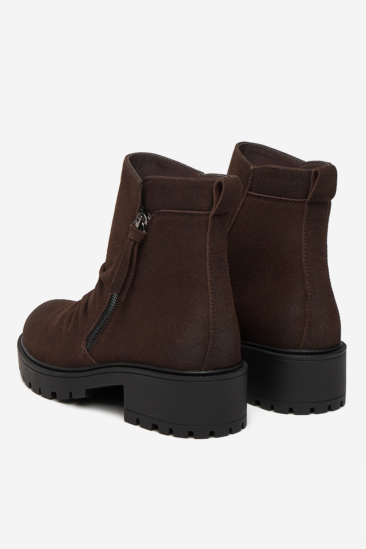 Škornji Čokoladno rjava