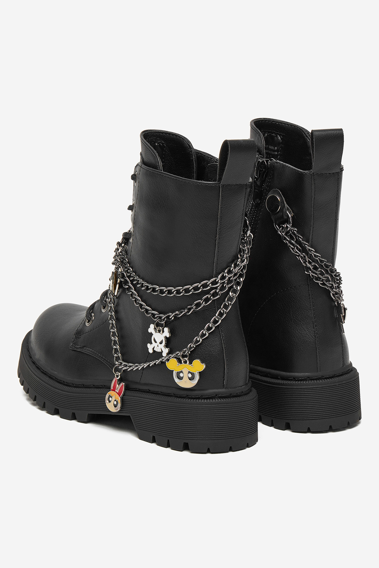 Gležnjarji z vezalkami Črna