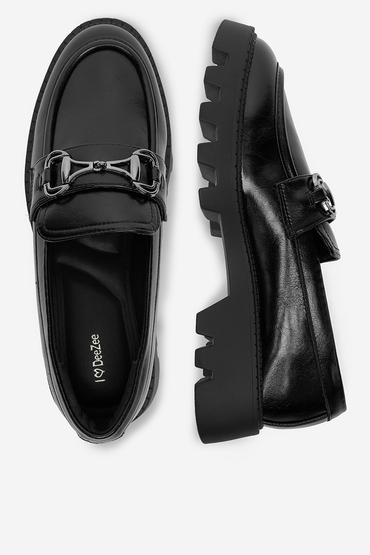 Čevlji brez vezalk Črna