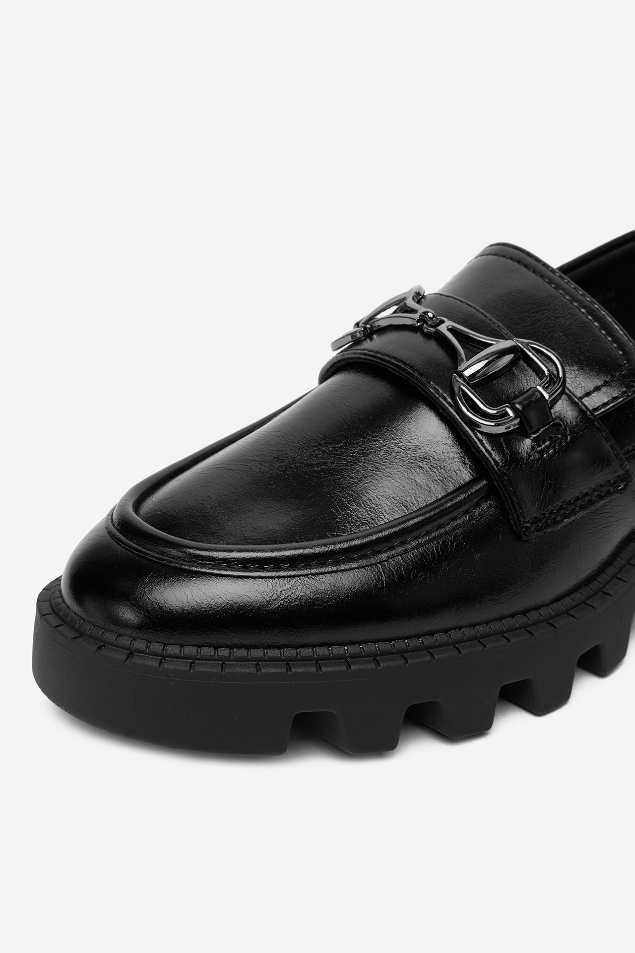 Loafersy Černá