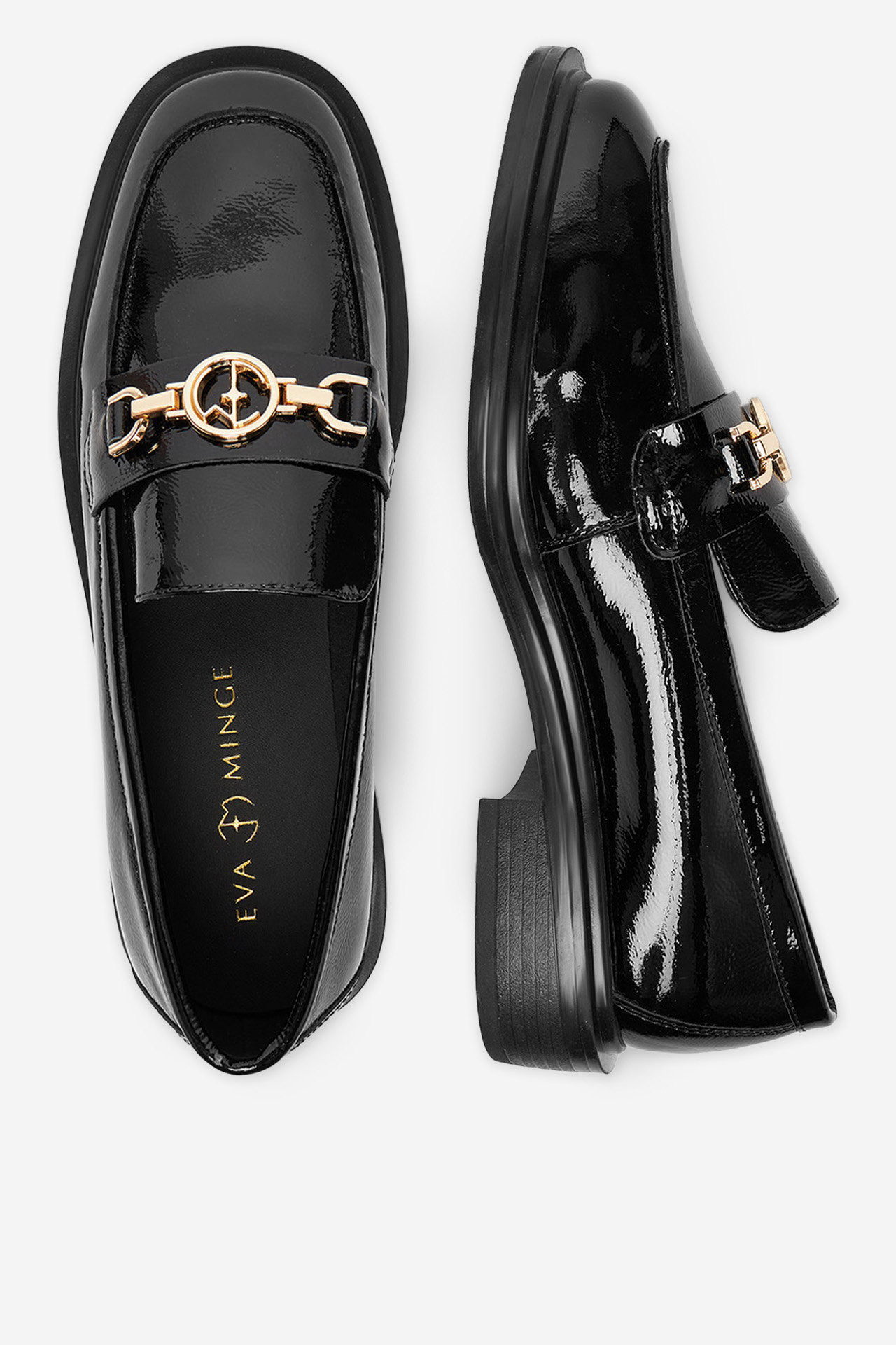 Čevlji brez vezalk Črna