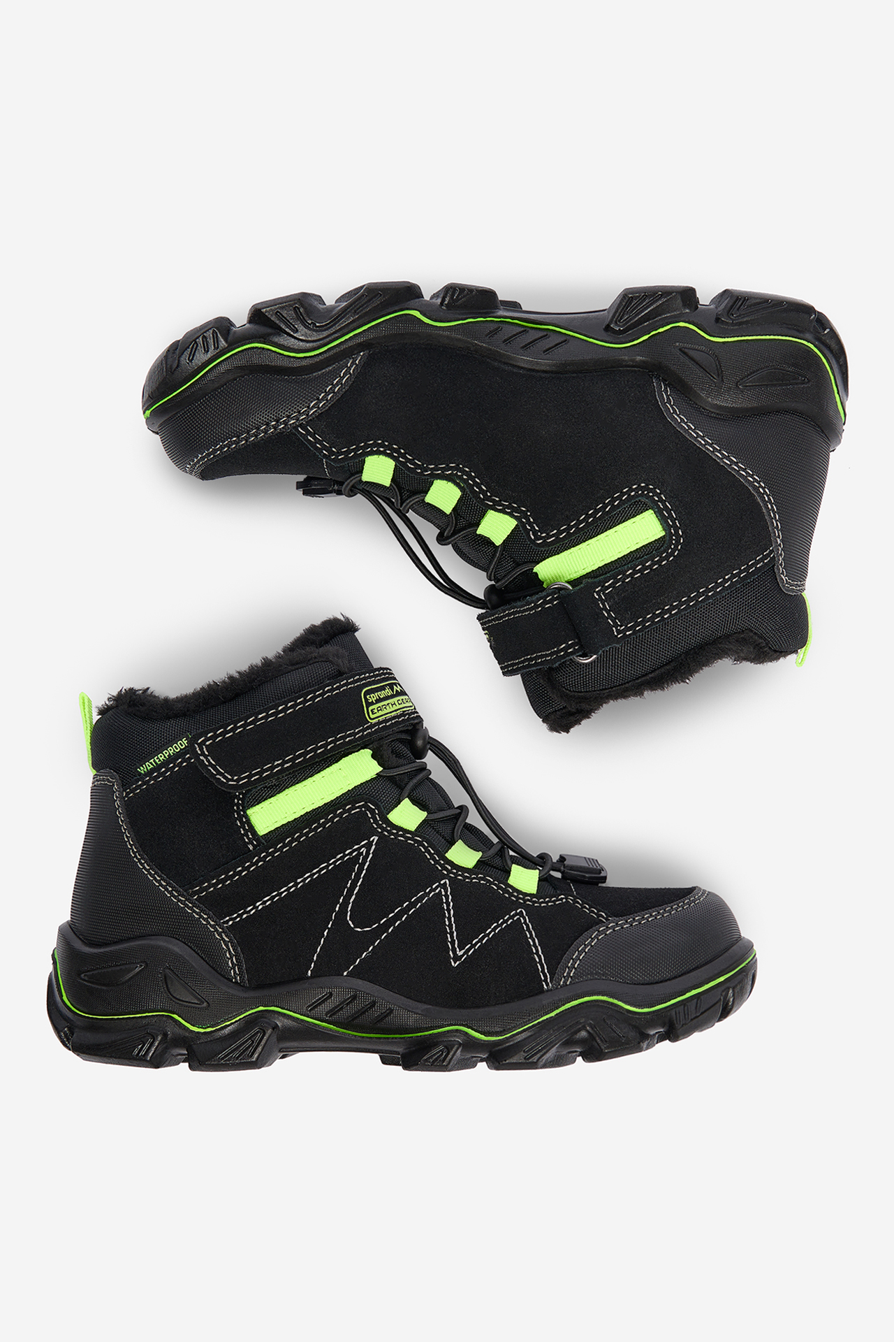 Škornji za sneg Črna