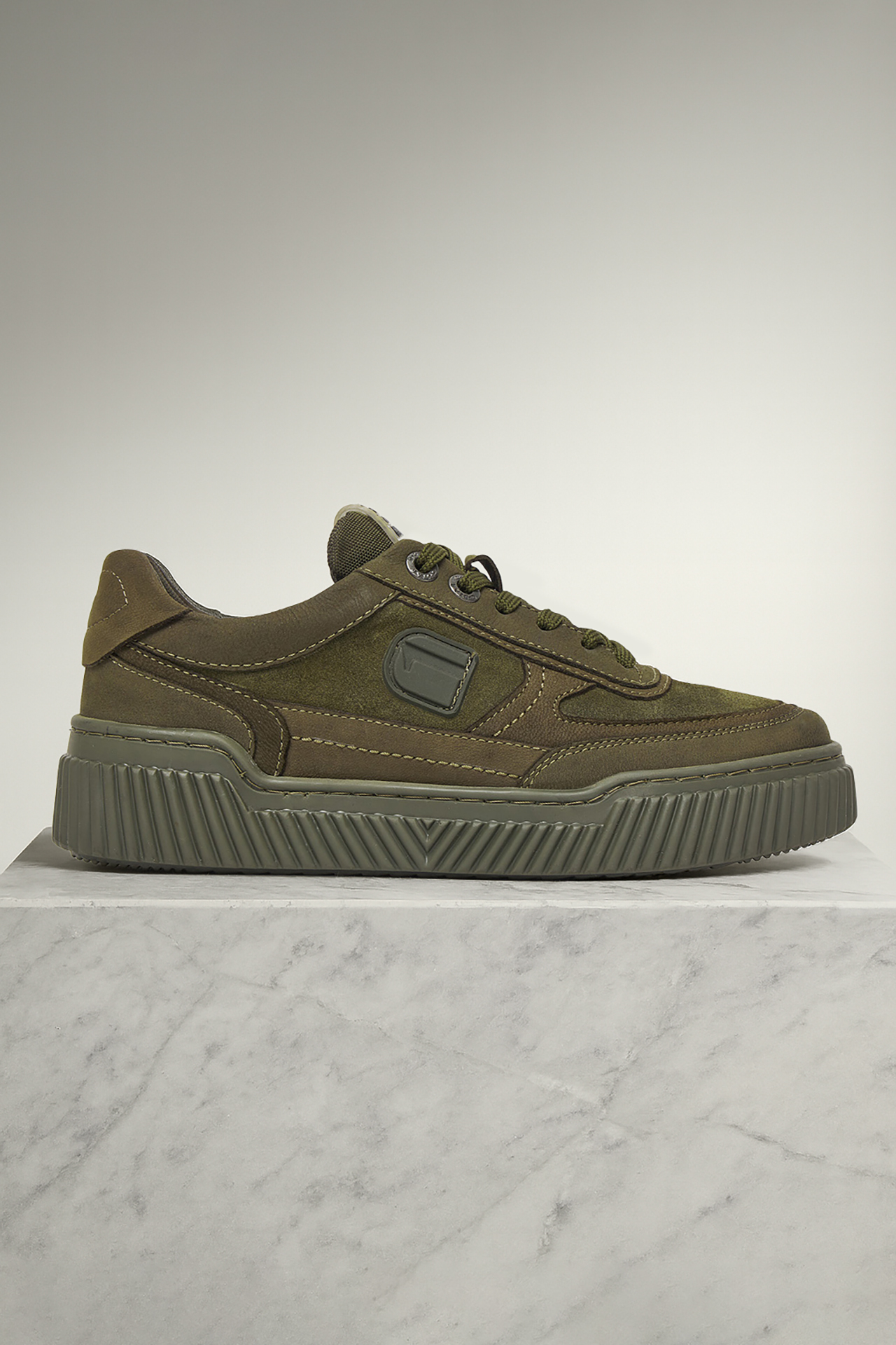 Sneakersy Khaki