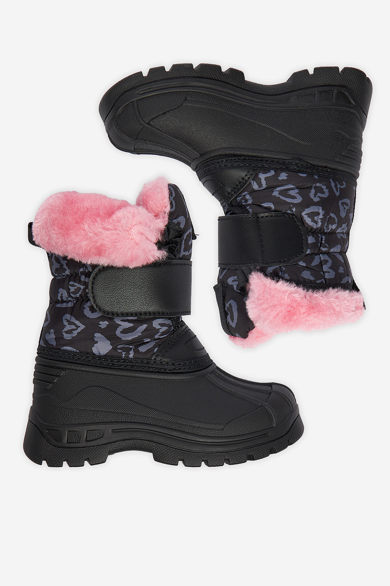 Škornji za sneg Črna