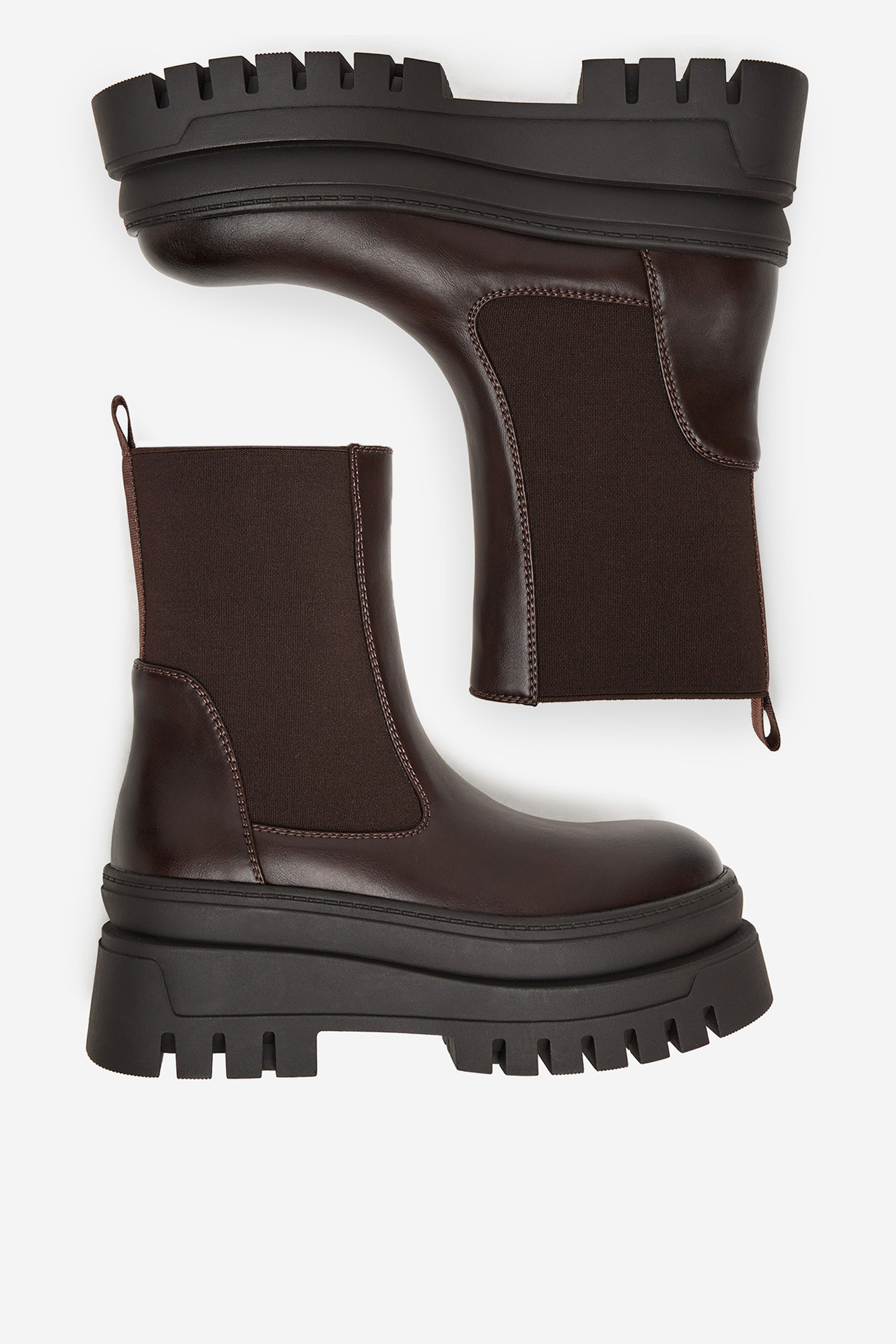 Gležnjarji chelsea Bež