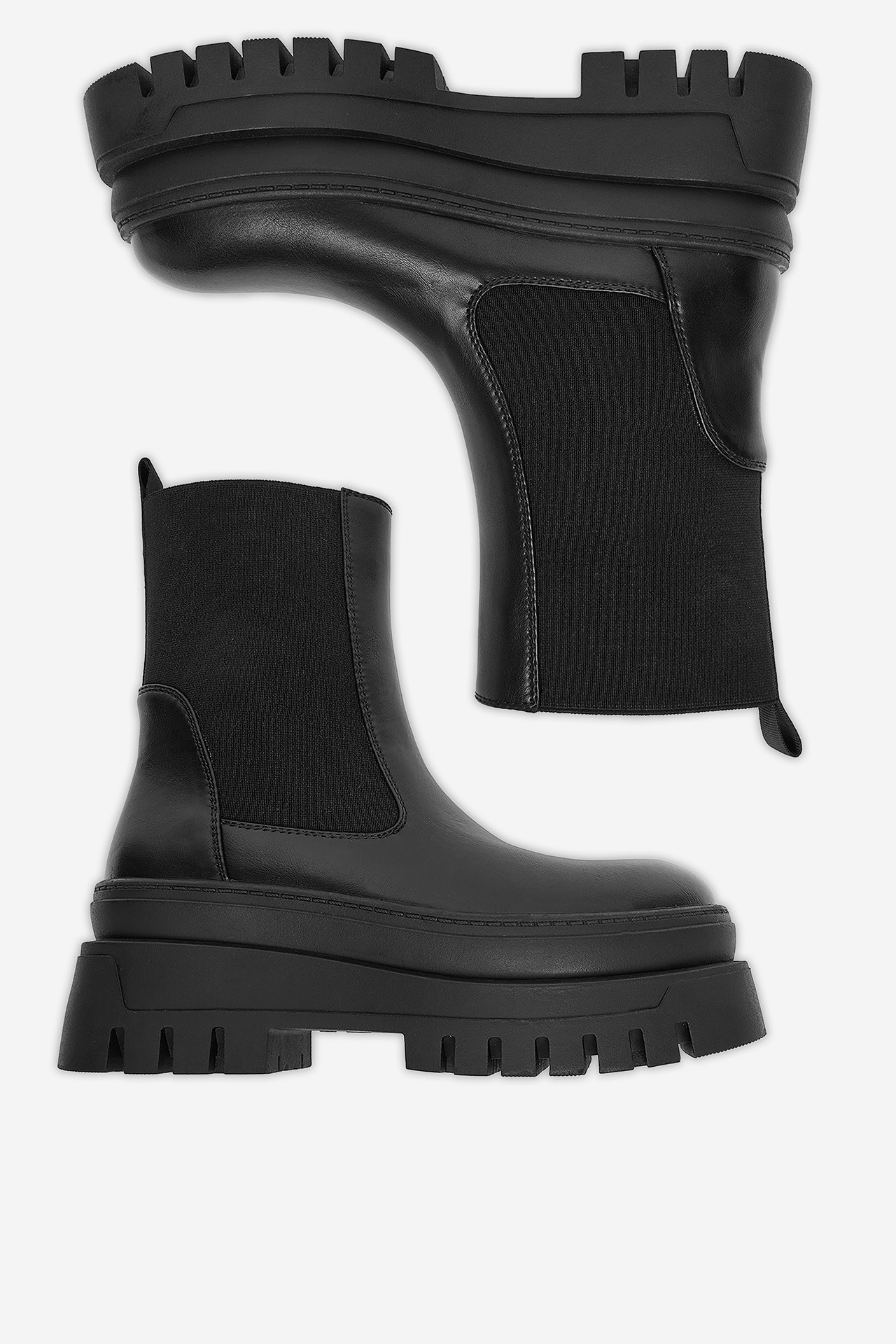 Gležnjarji chelsea Črna