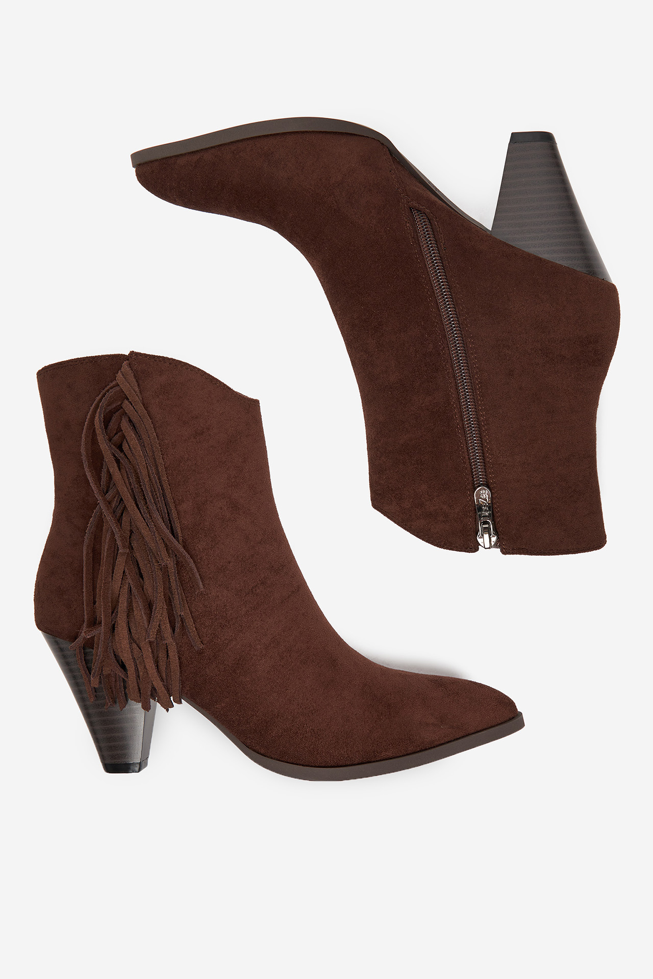 Škornji Čokoladno rjava