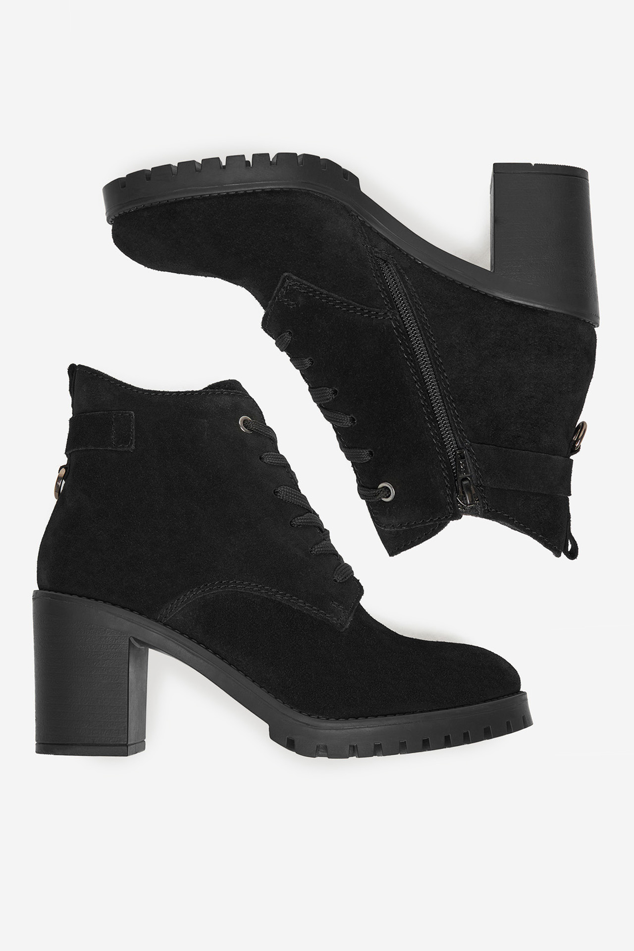 Kotníková obuv Černá