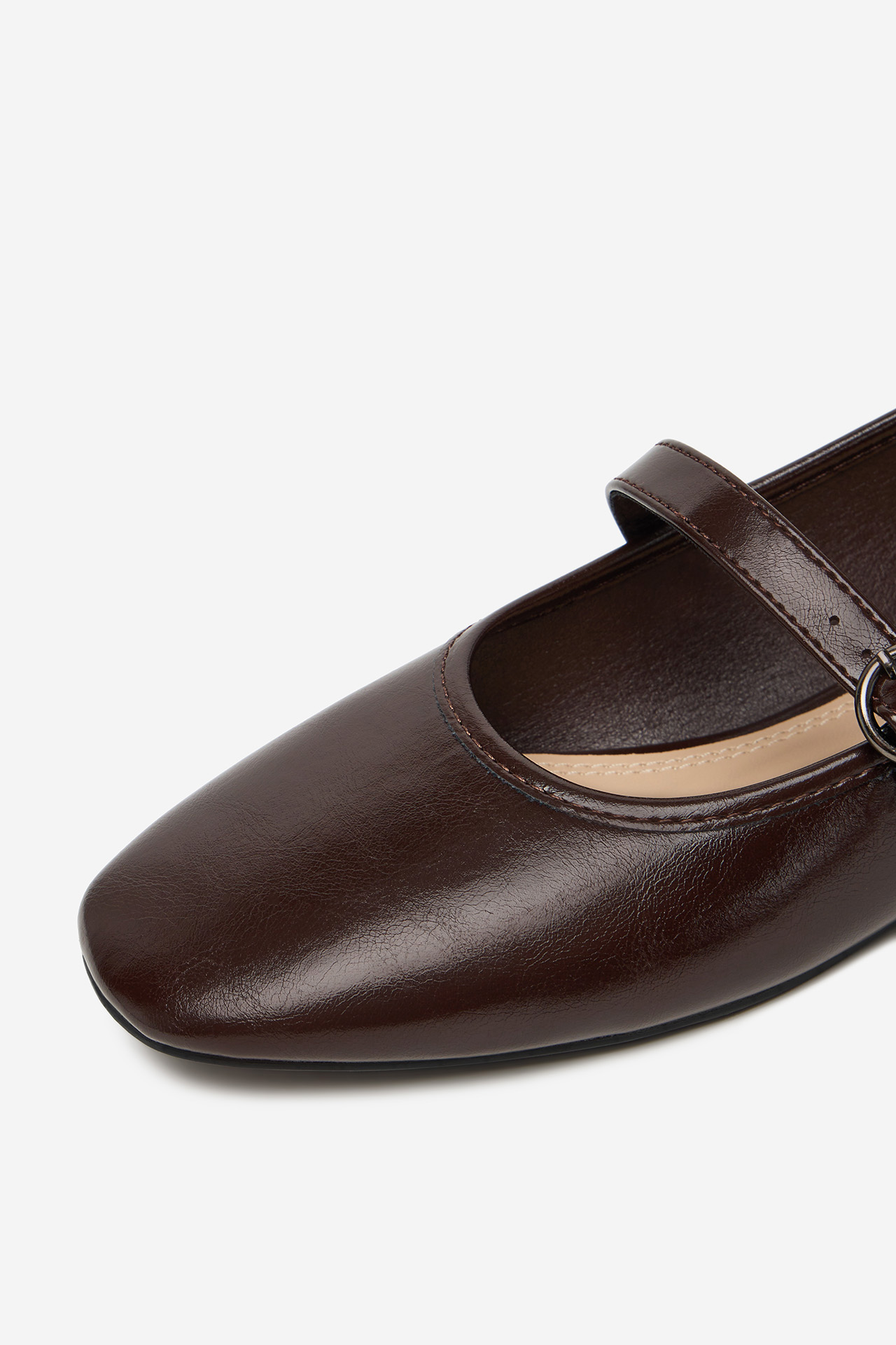 Baleríny Tmavě hnědá