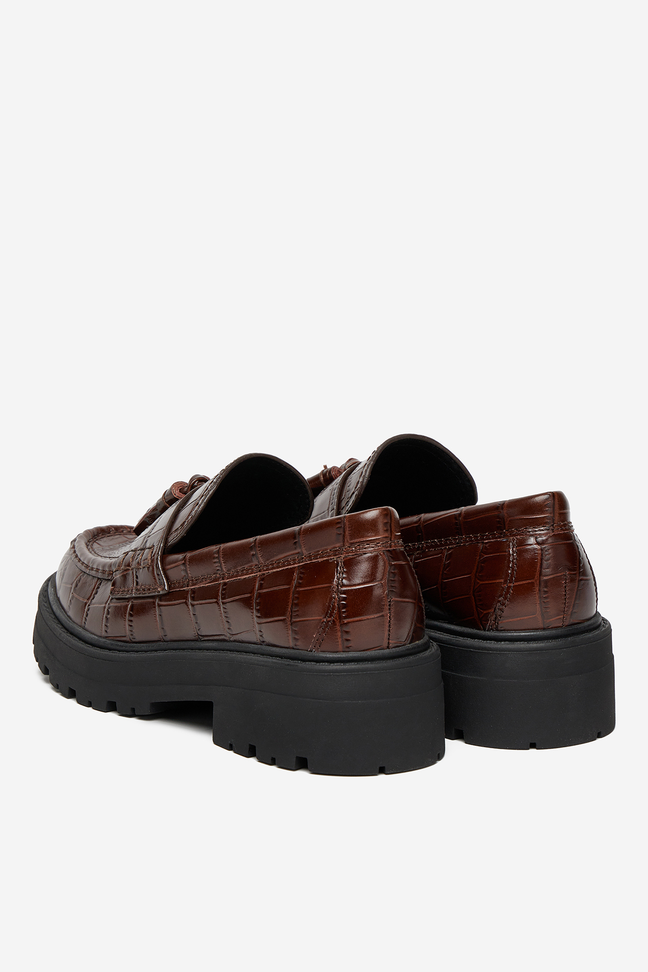 Loafersy Tmavě hnědá