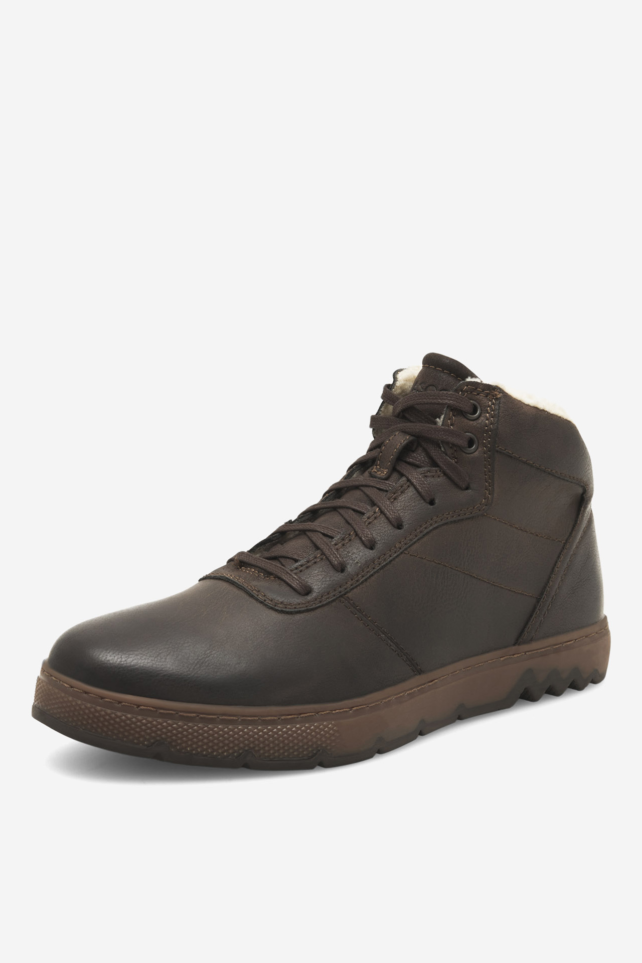 Šnurovacie topánky Tmavo hnedá