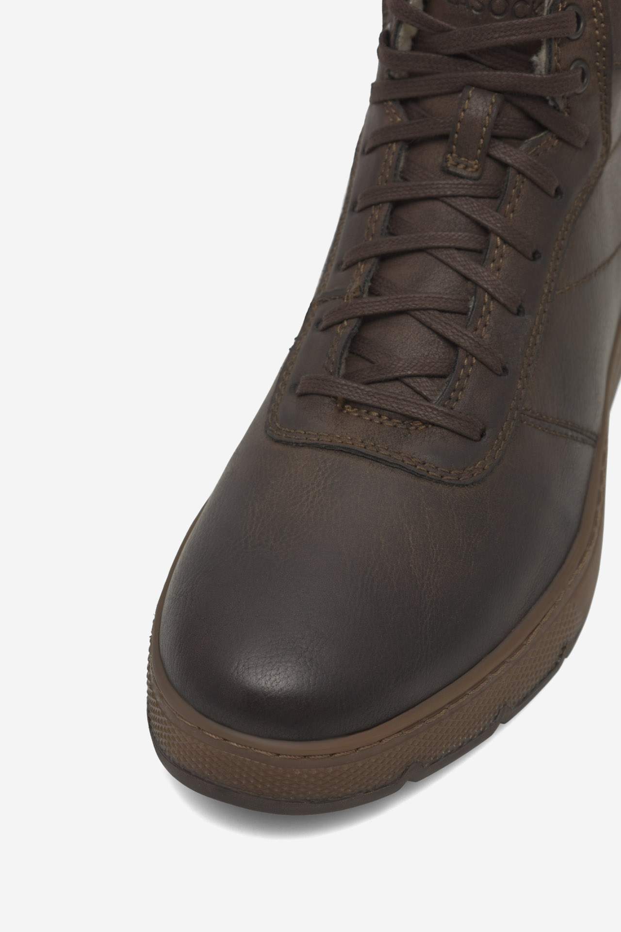 Šnurovacie topánky Tmavo hnedá