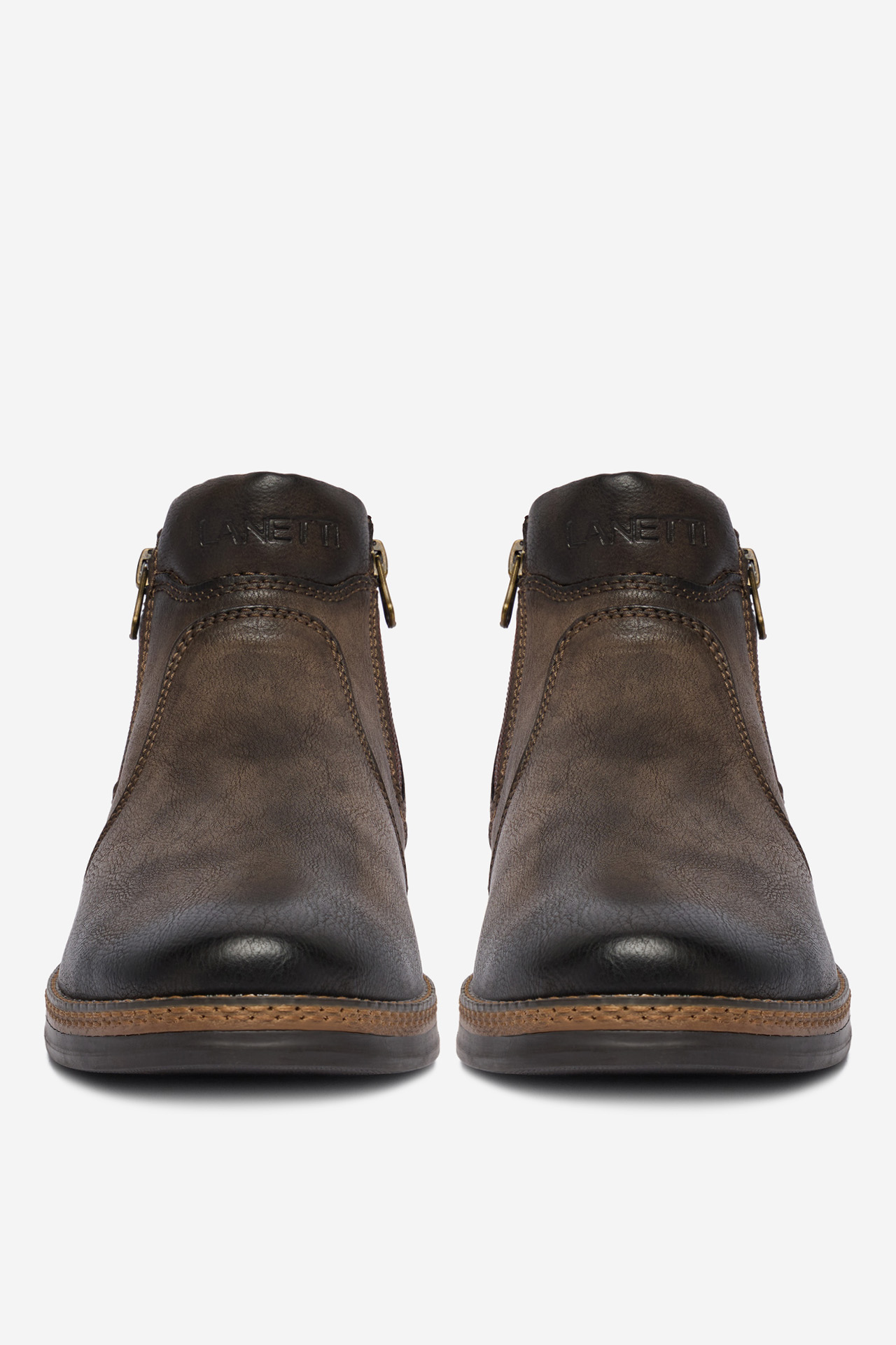 Škornji Čokoladno rjava